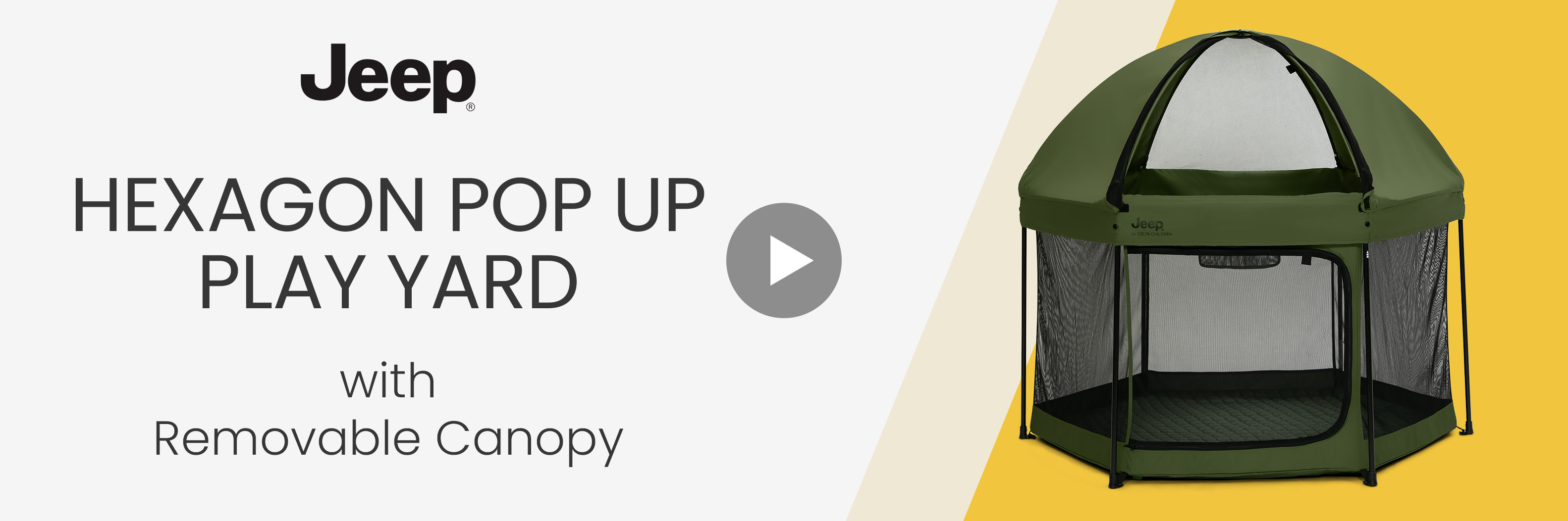 26504+(2182,+2459)+jeep+hexagon+pop+up+play+yard+with+removable+canopyweb