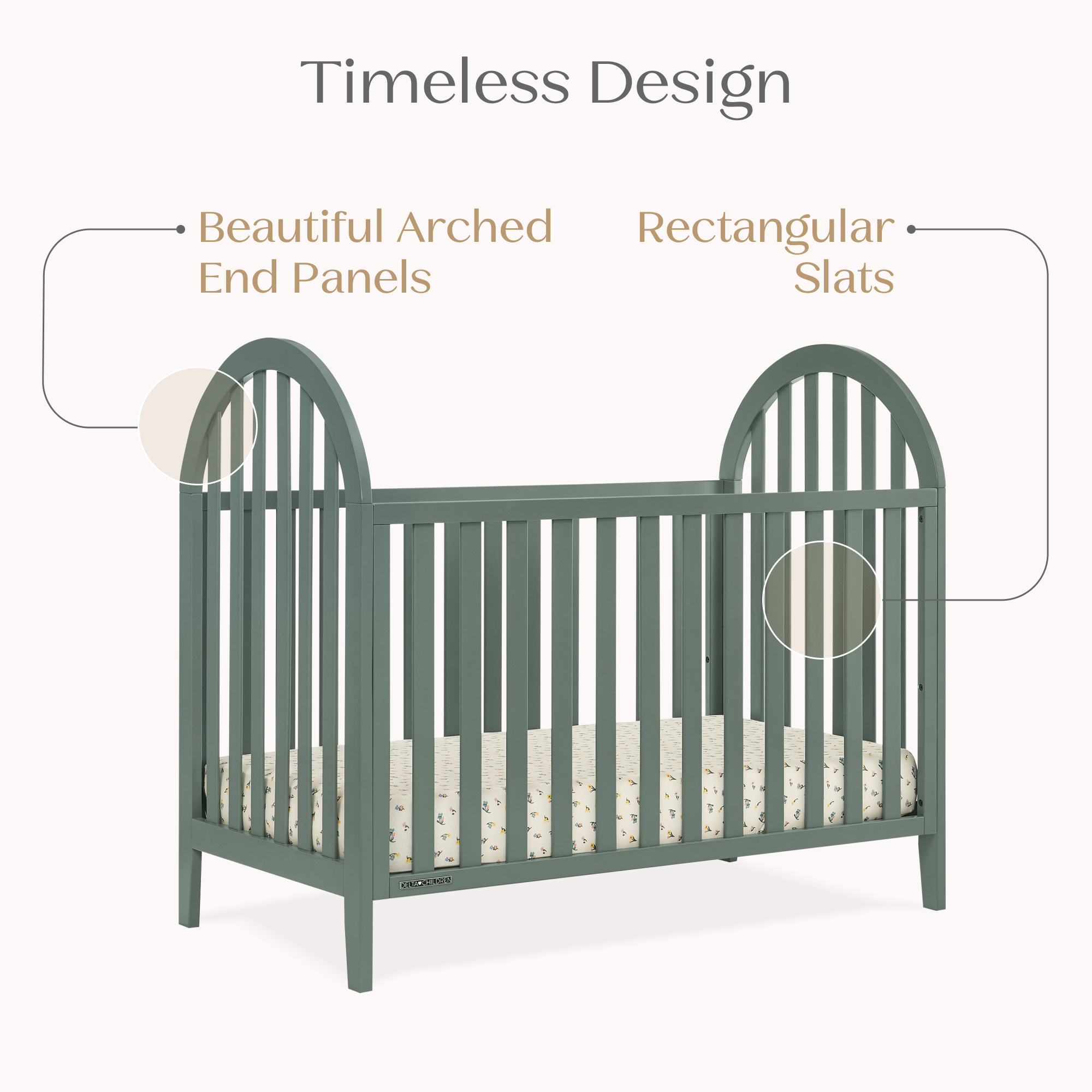 W199130 357 milano 4in1 crib grassy glen callout 06