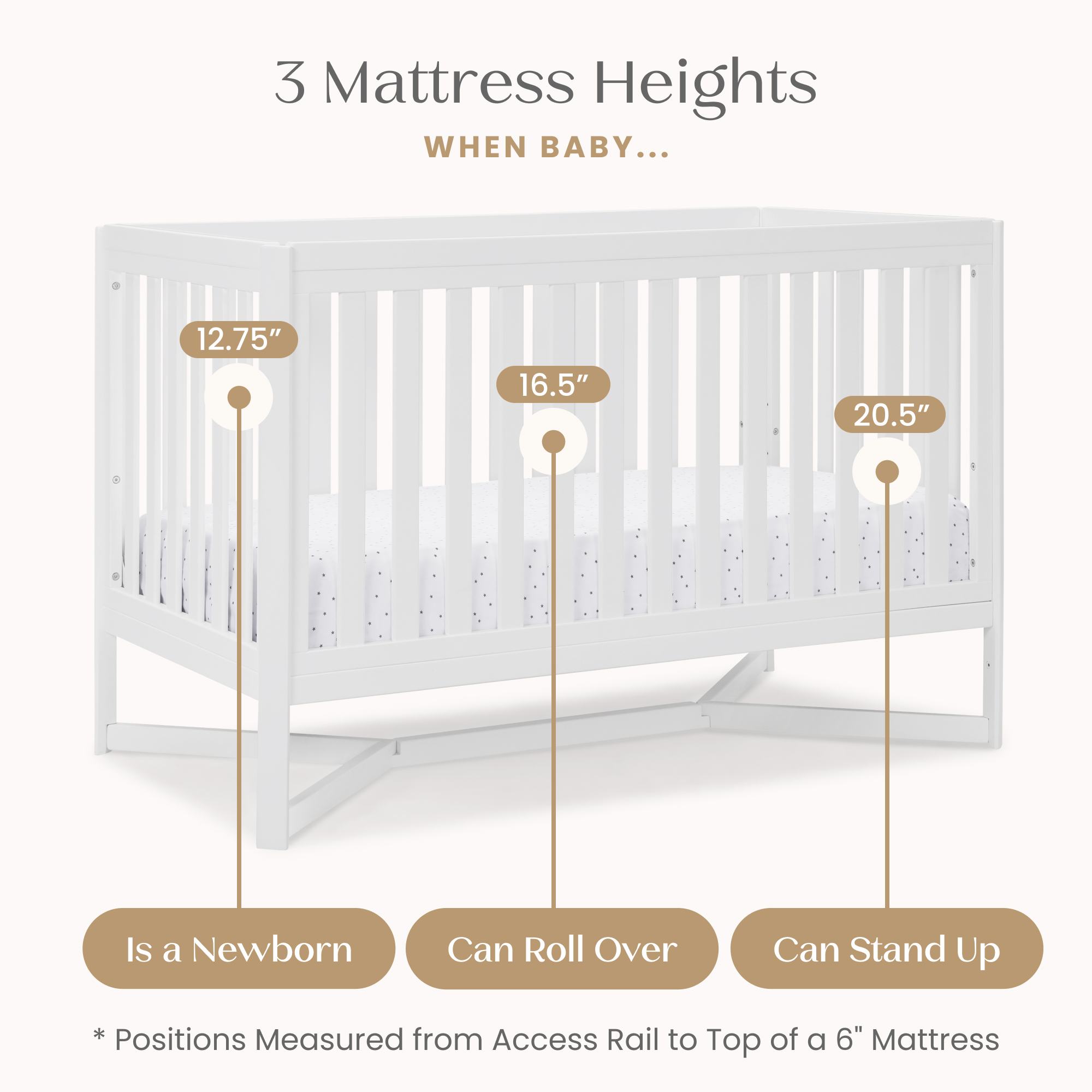 Tribeca 4-in-1 Convertible Crib - Delta Children