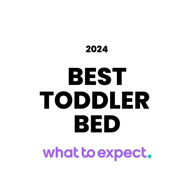 Award badge for Best Toddler Bed 2024