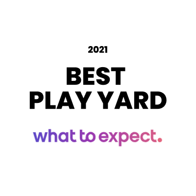 Award badge for Best Play Yard 2021