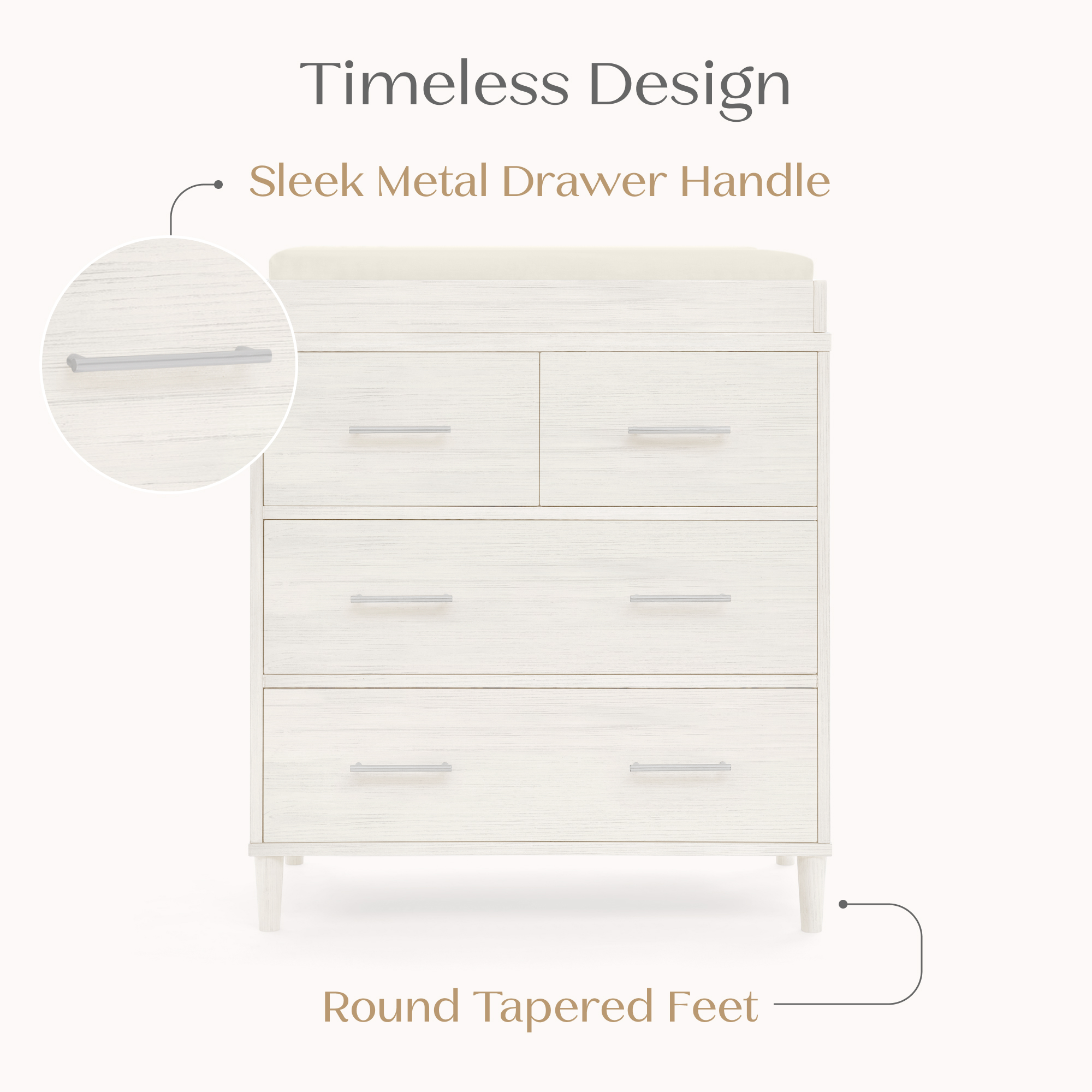 W206040 1545 classic+4+drawer+dresser callout 105