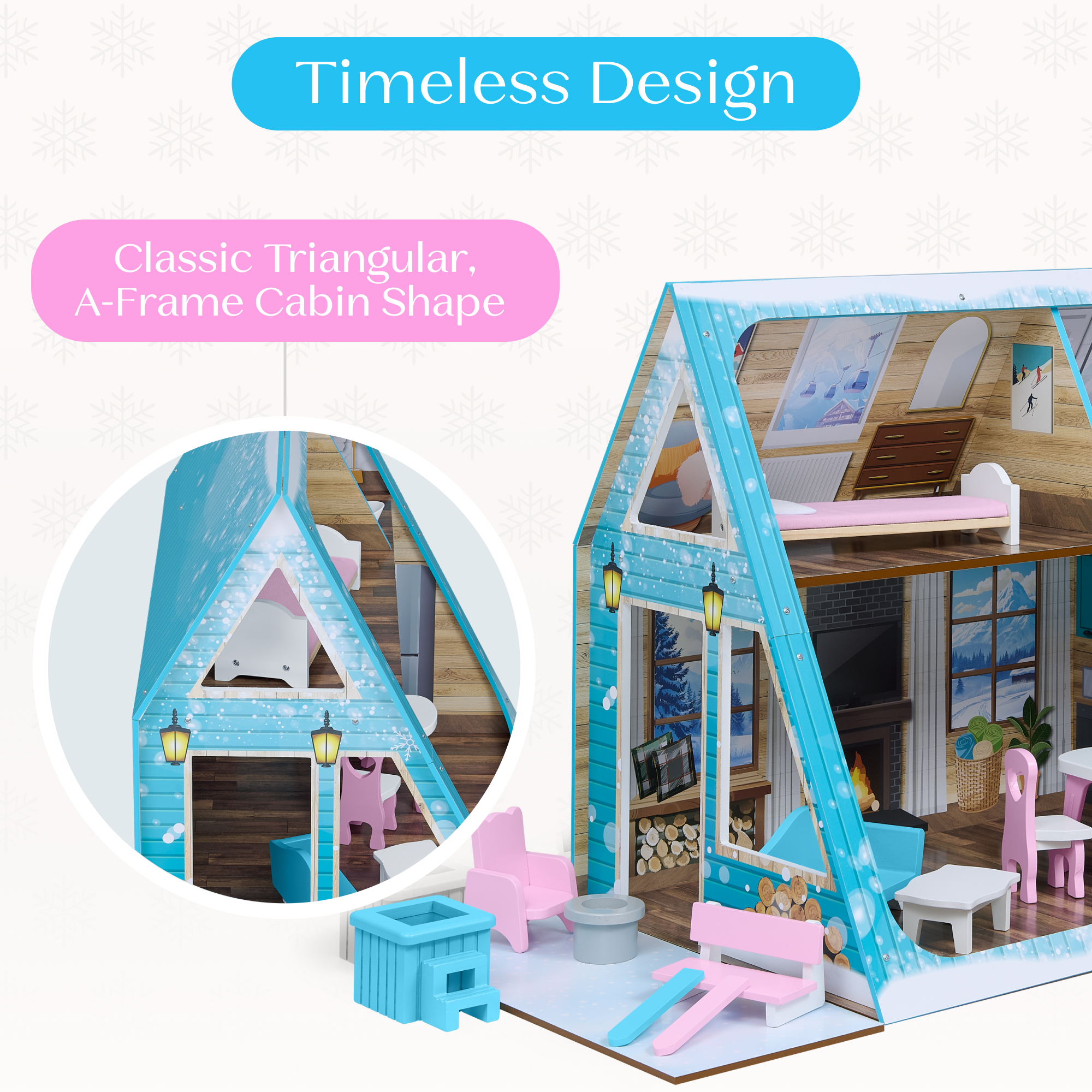 Dh80252gn 1707 ski chalet dollhouse callout 103