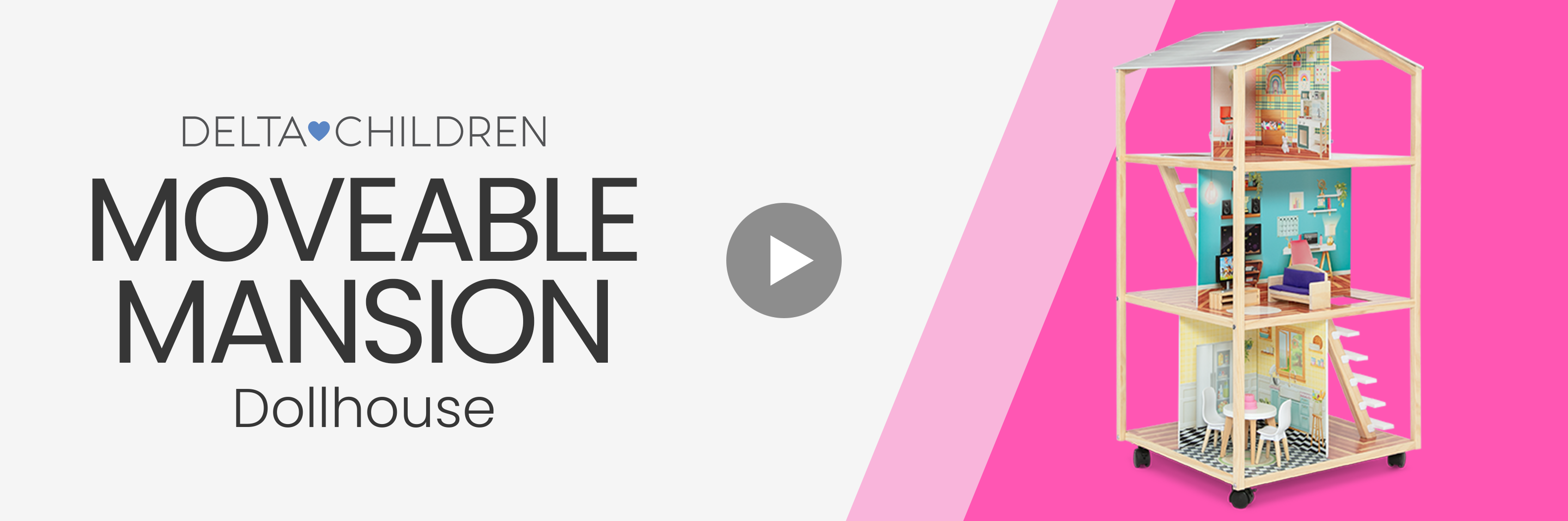 Dh80248gn 1705 moveable mansion dollhouse video web