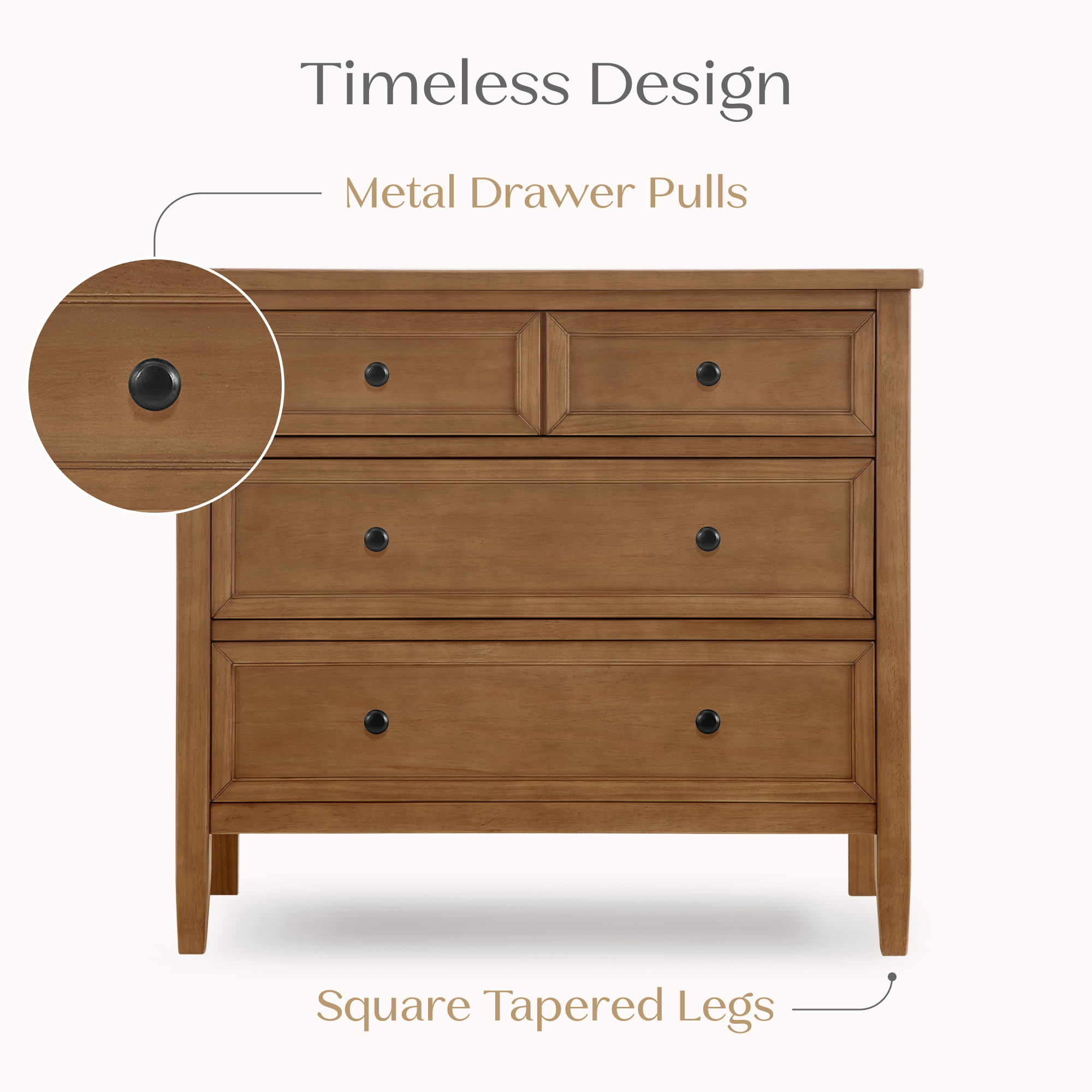 W760430 836 epic 3drawer dresser chestnut callout 105