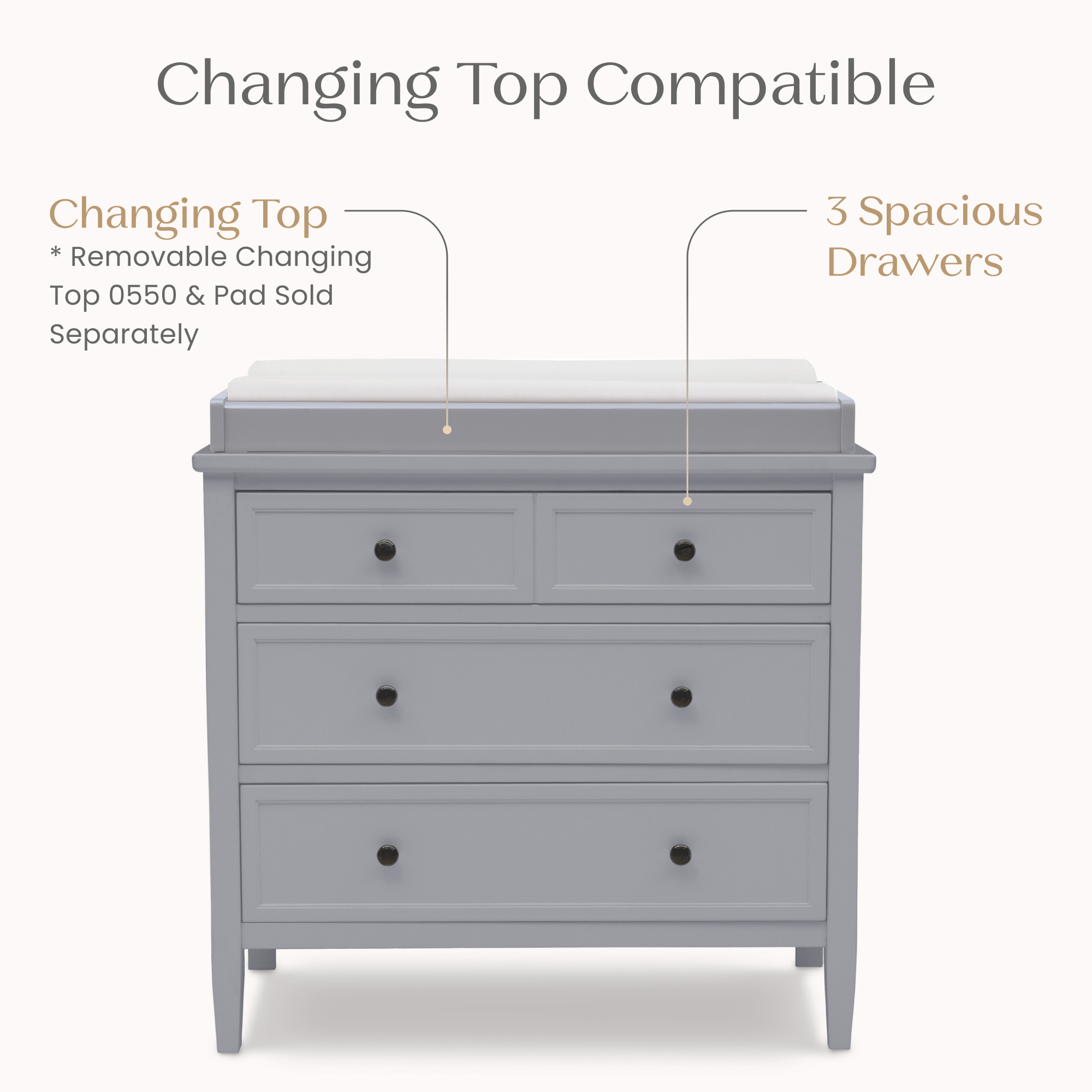 W760430 026 epic 3drawer dresser grey callout 101