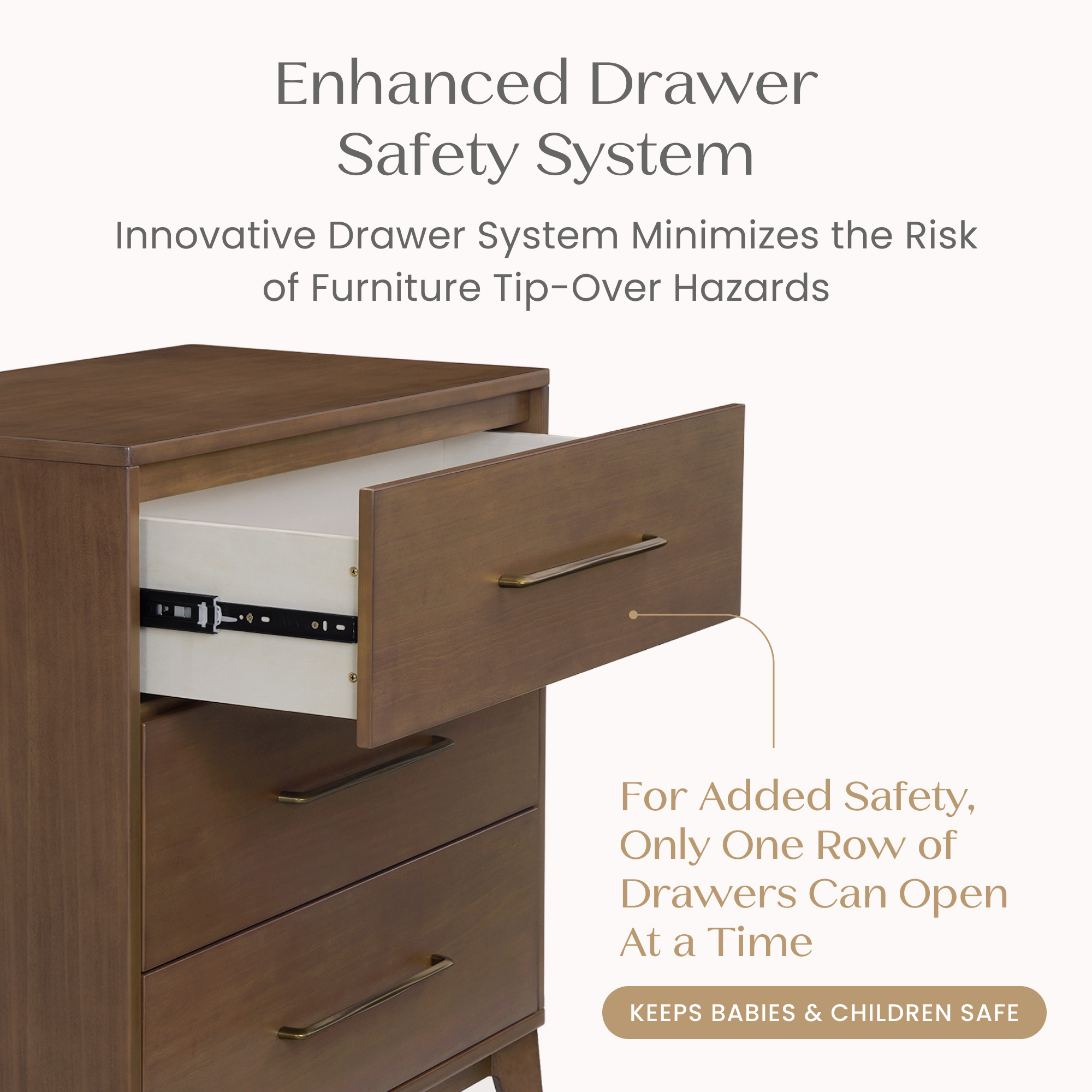 Spencer 3 Drawer Dresser with Changing Top and Interlocking Drawers | Delta  Children
