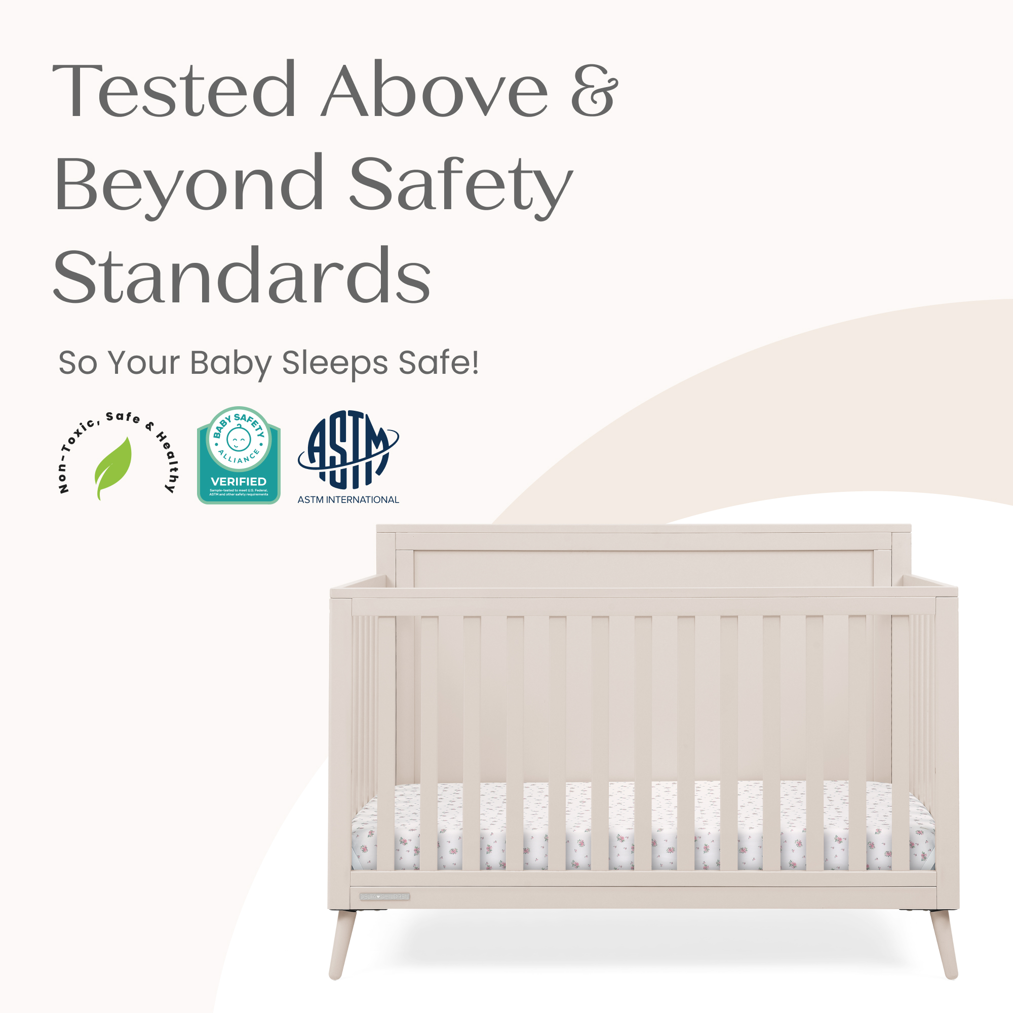 W208150 1560 lola 6in1 crib soft beige callout 101
