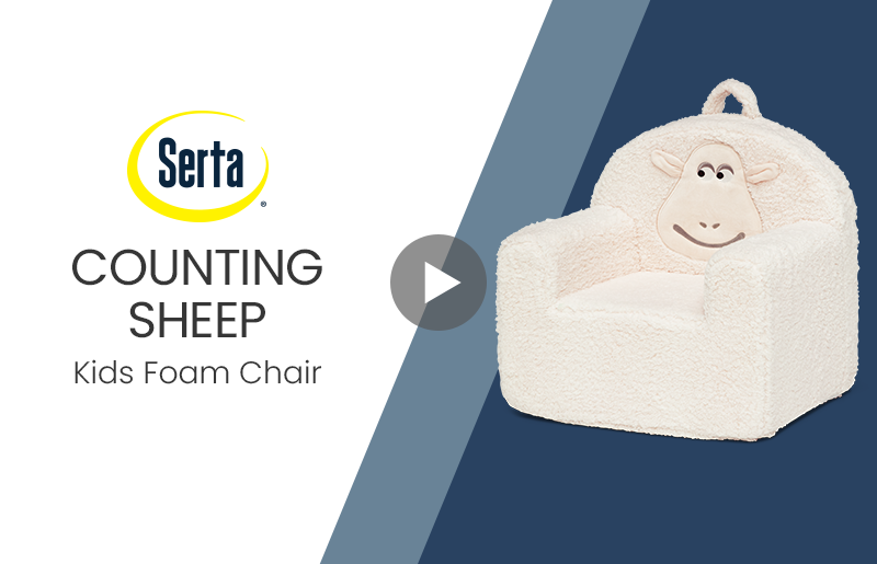 Fc85641se 1721 serta counting sheep kids foam chair video mobile