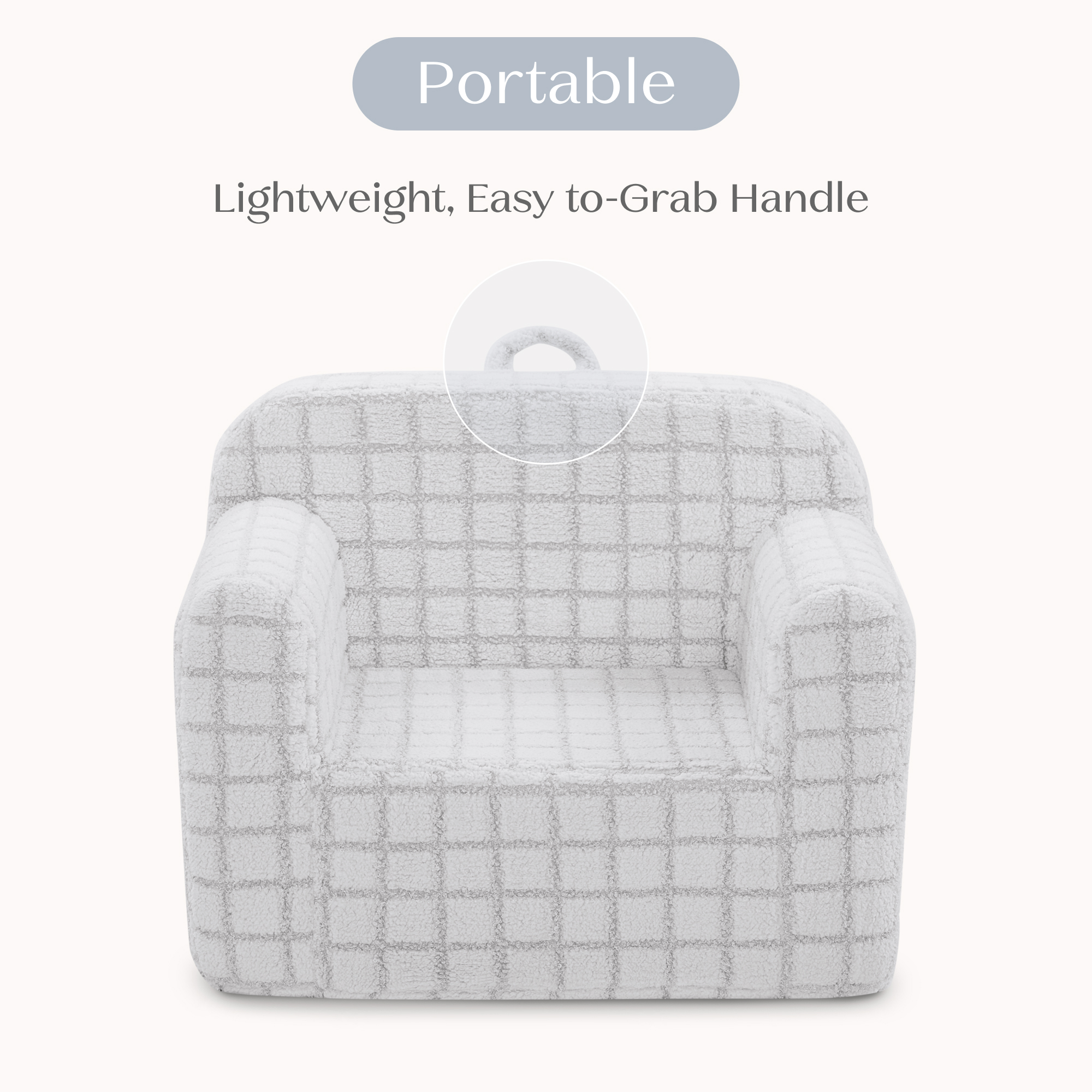 Fc85623gn 1709 checkered cozee chair grey callout 102