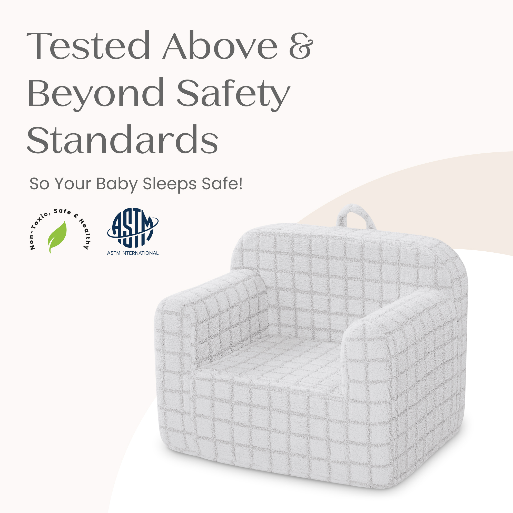 Fc85623gn 1709 checkered cozee chair grey callout 107