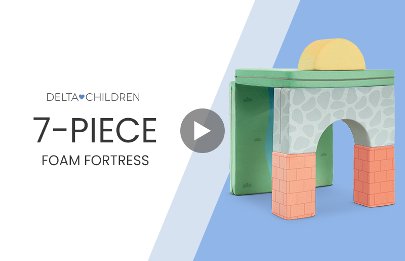 Ty80218gn 1720 7 piece foam fortress video mobile