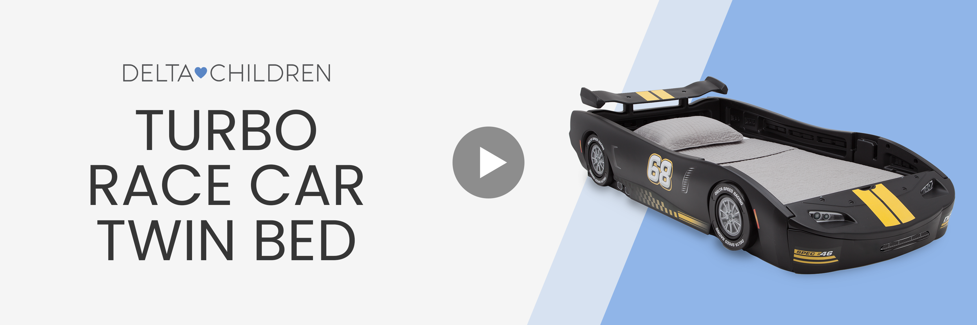 Race car bed video web