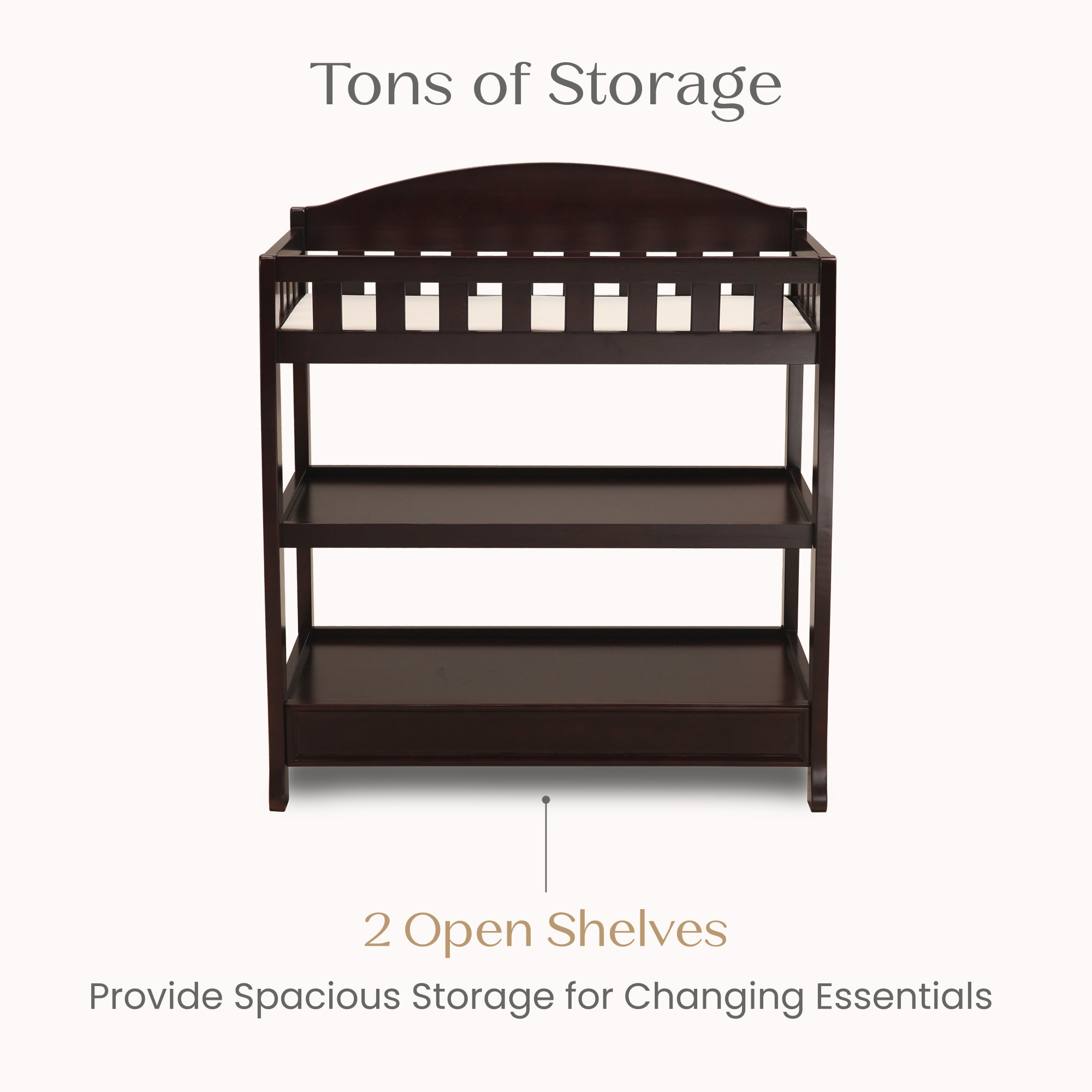 7530 207 wilmington changing table dark chocolate callout 102