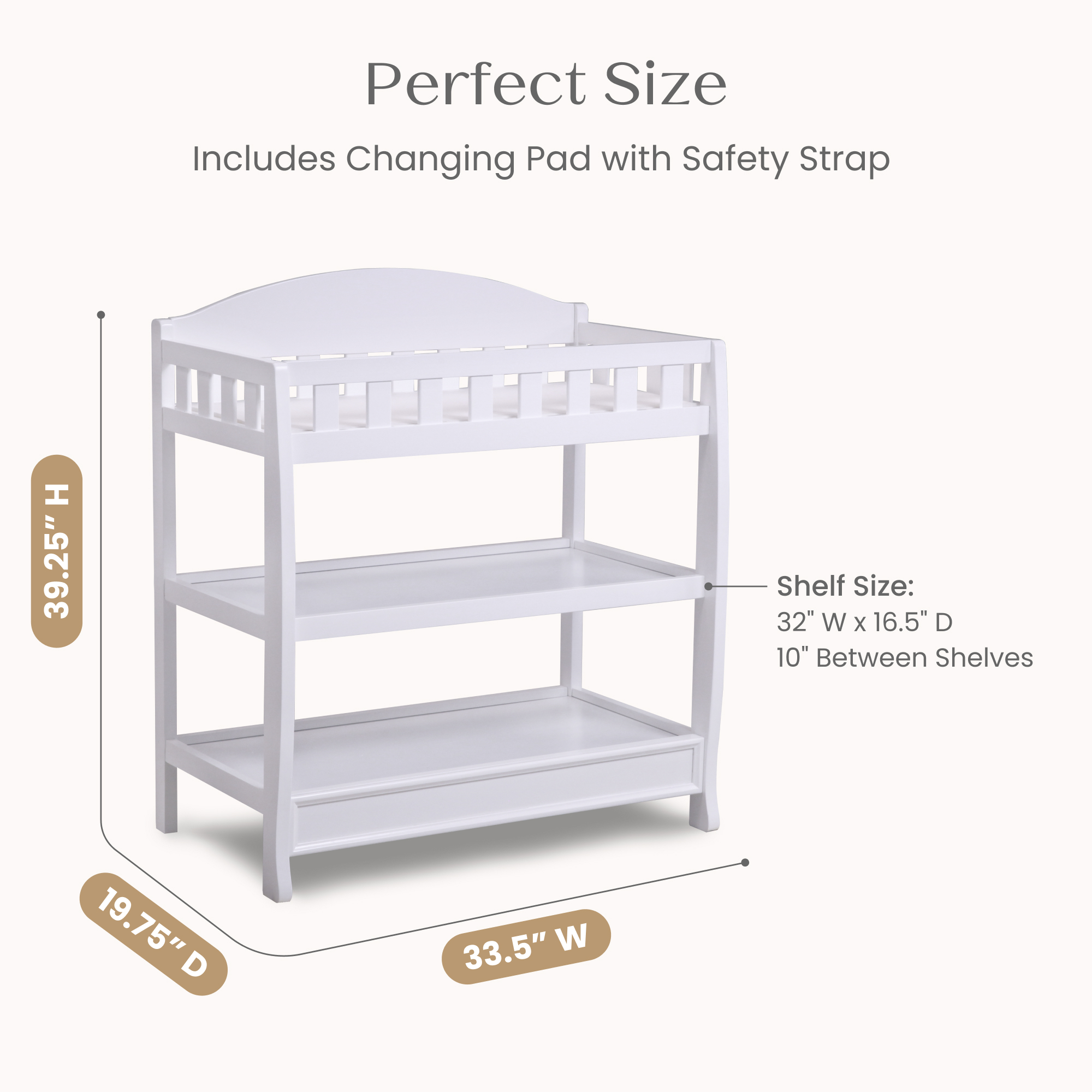 7530 100 wilmington changing table white callout 103