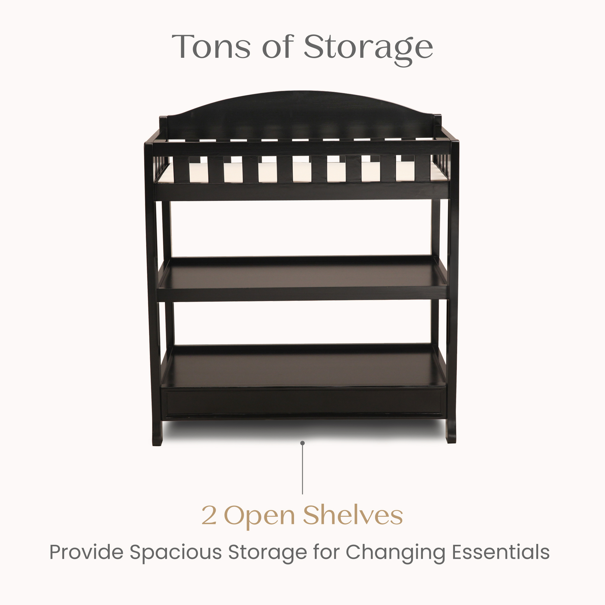7530 001 wilimgton changing table black callout 102