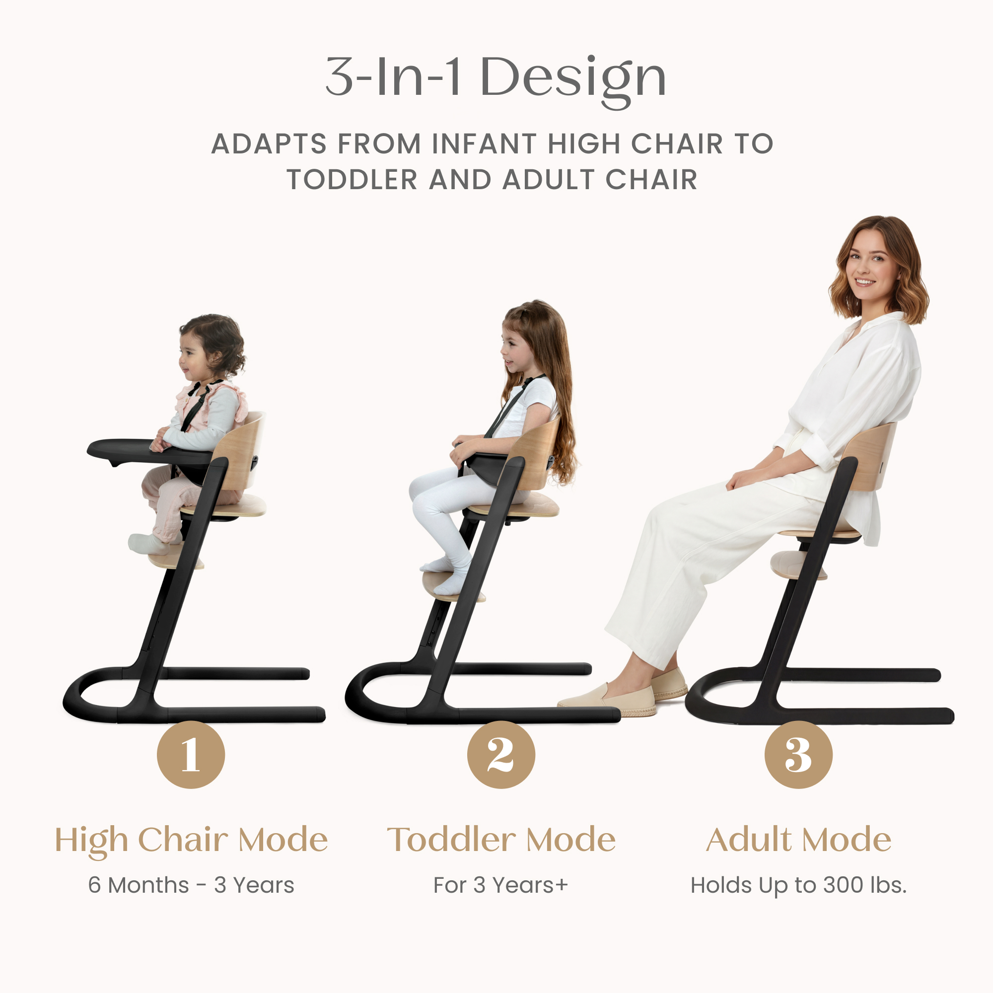 26425 001 deltaversa2in1highchair black callout 101