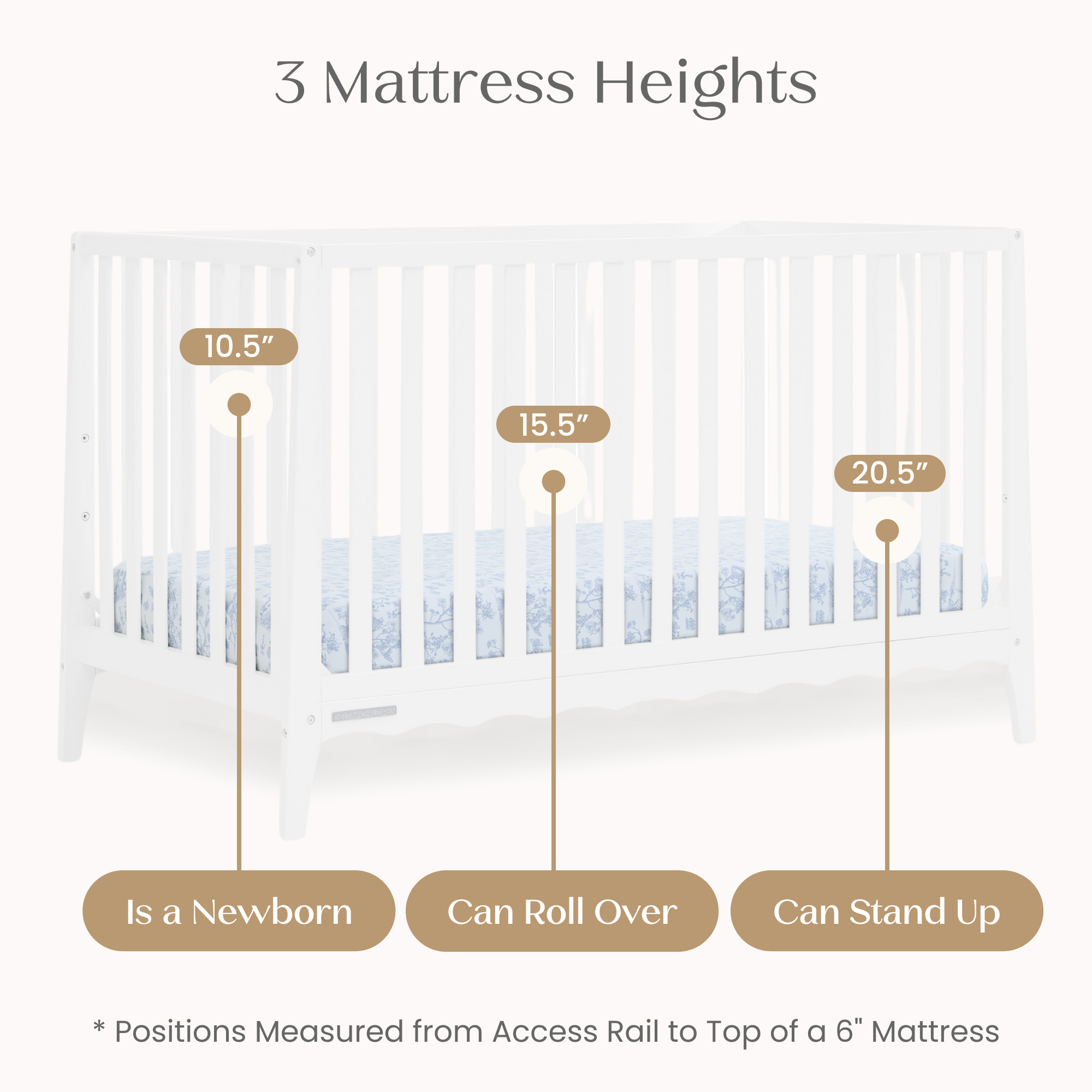 W209140 130 lulu 5in1 crib bianca white callout 104