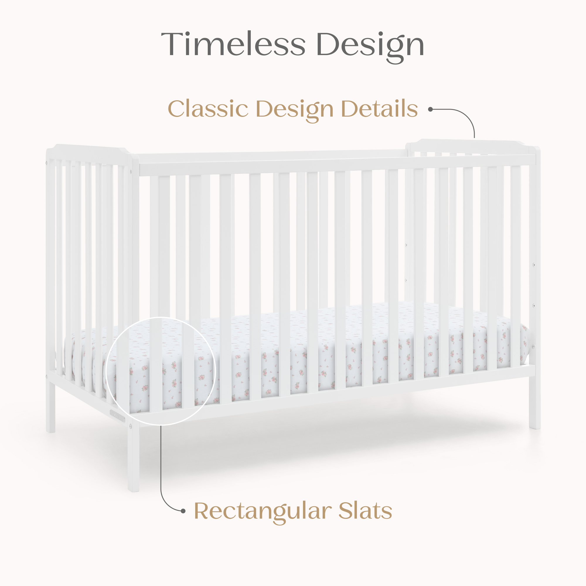 W213130 1587 emmie 4in1 crib white callout 106