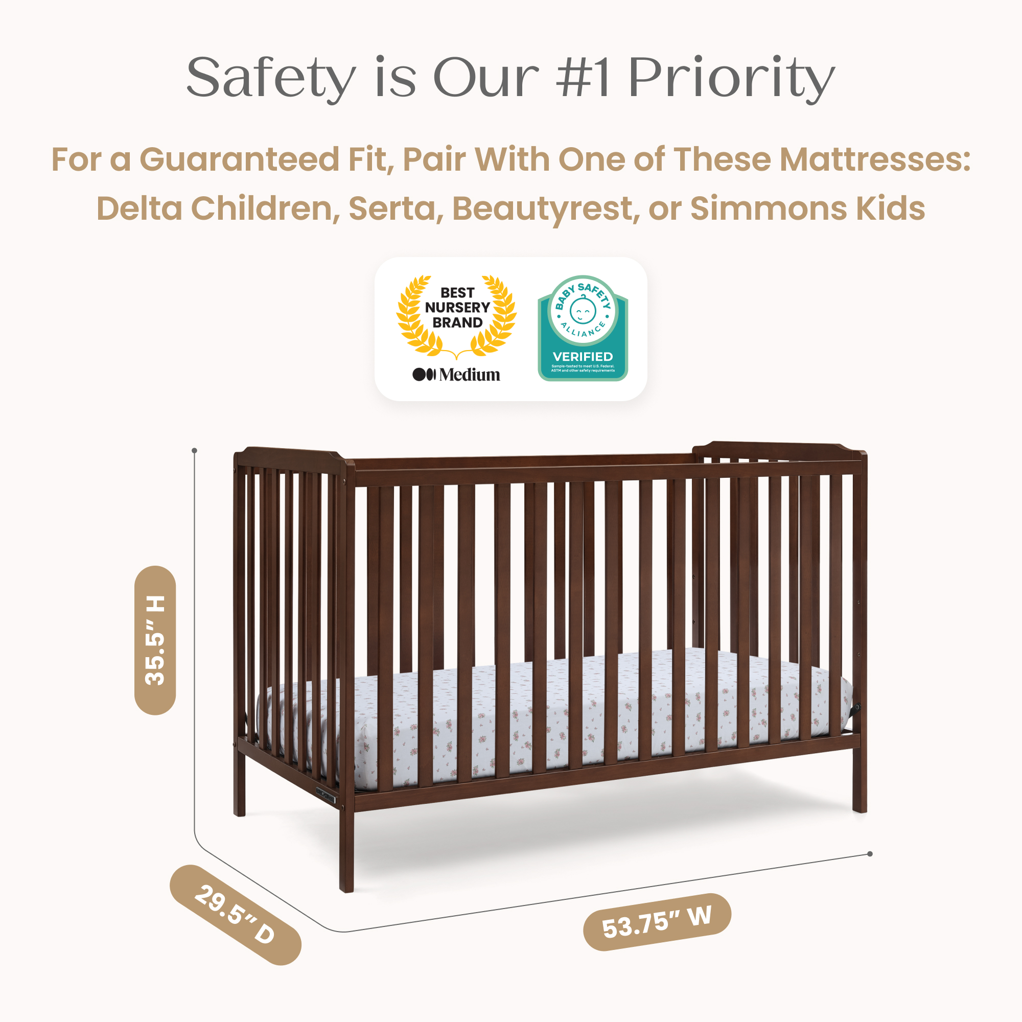 W213130 1588 emmie 4in1 crib espresso callout 103