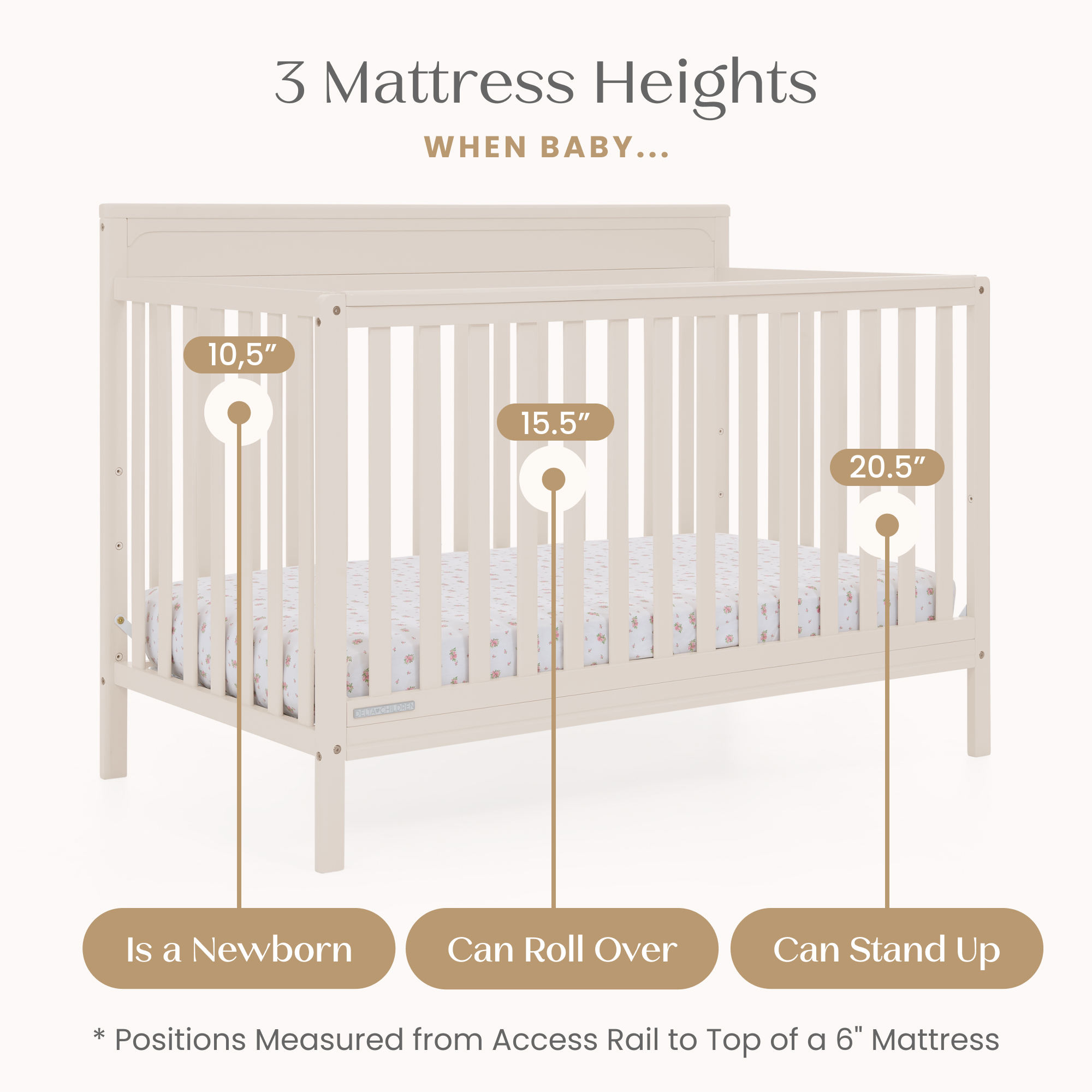 W209150 1560 isabelle 6in1 crib soft beige callout 104