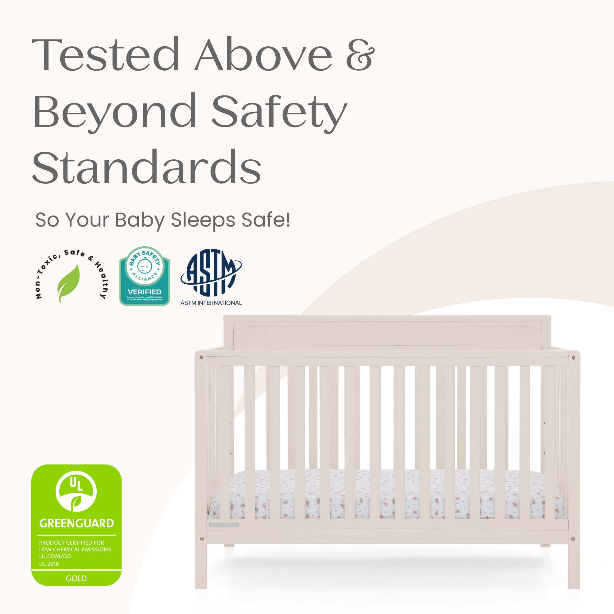 W209150 1560 isabelle 6in1 crib soft beige callout 101