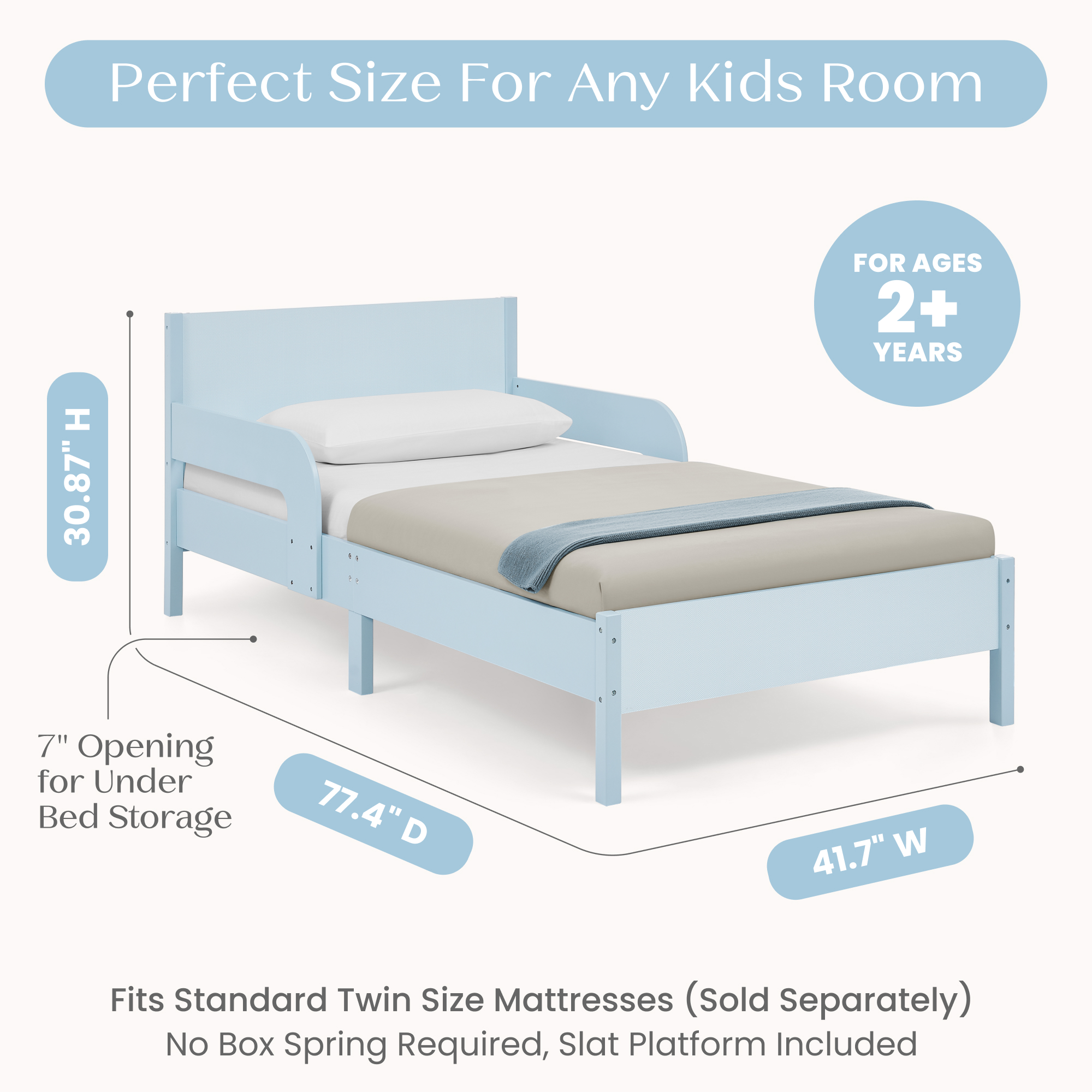 Bb81542gn 1725 wood twin bed light blue callout 103