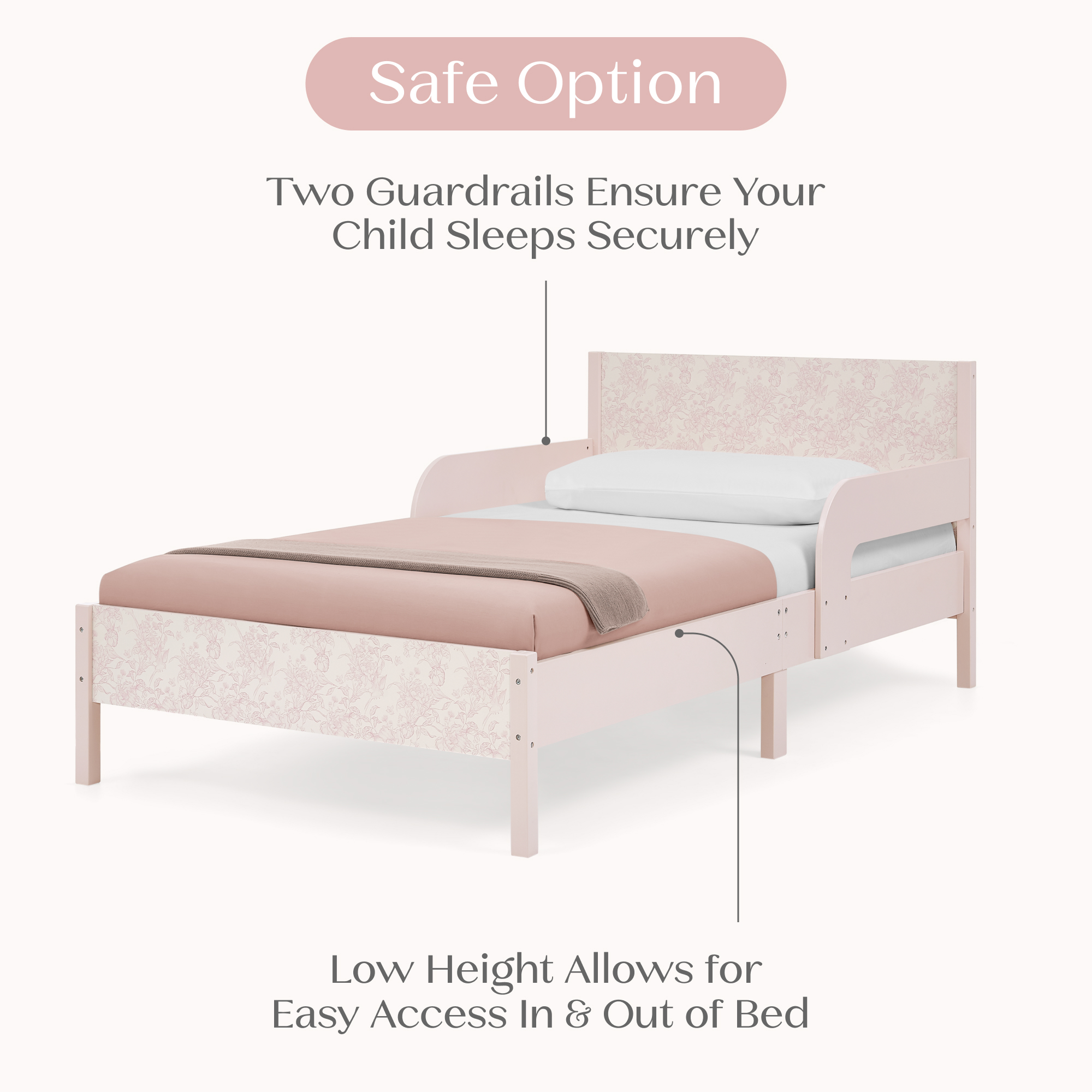 Bb81542gn 1727 wood twin bed pink callout 102