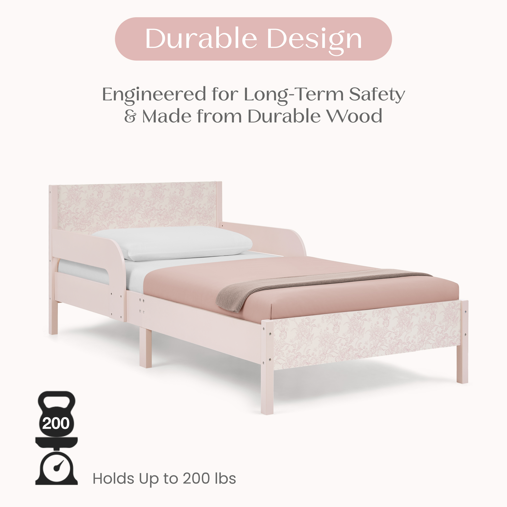 Bb81542gn 1727 wood twin bed pink callout 104