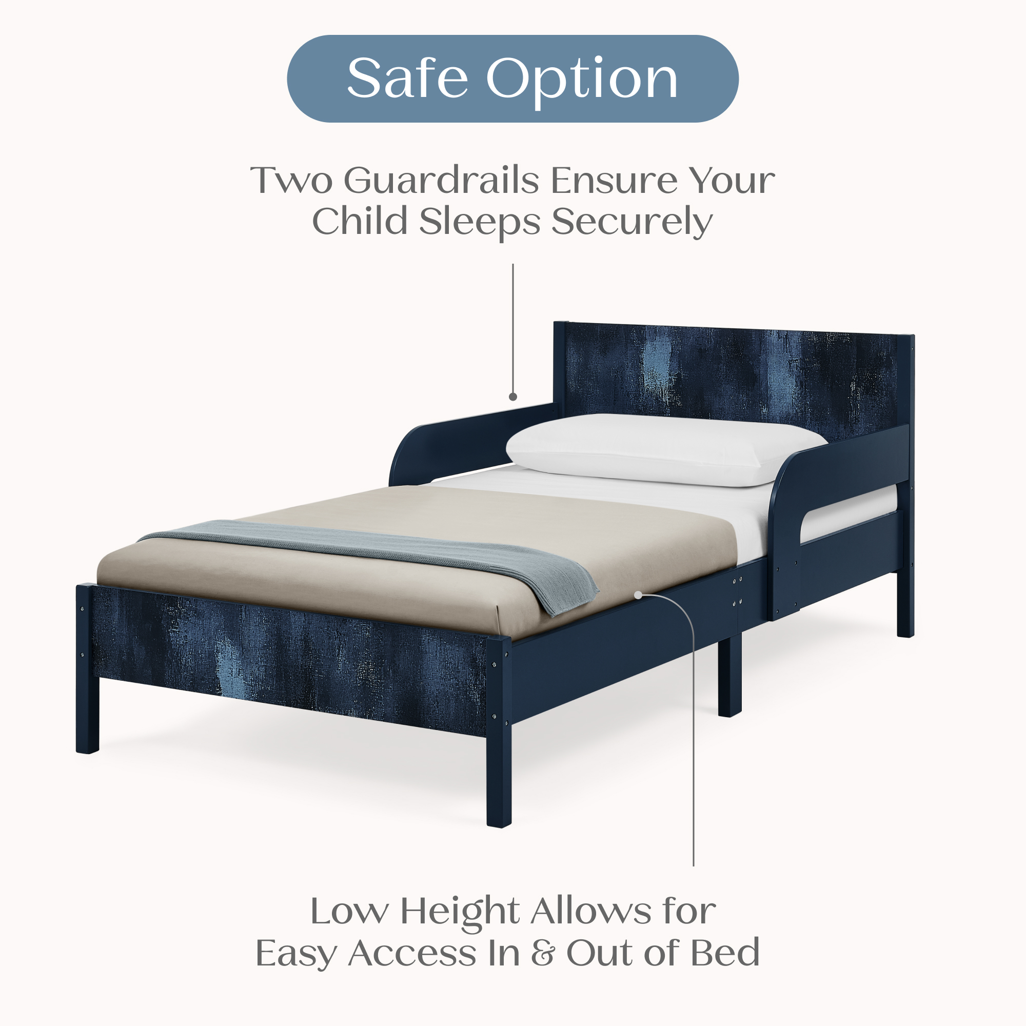 Bb81542gn 1729 wood twin bed navy callout 102