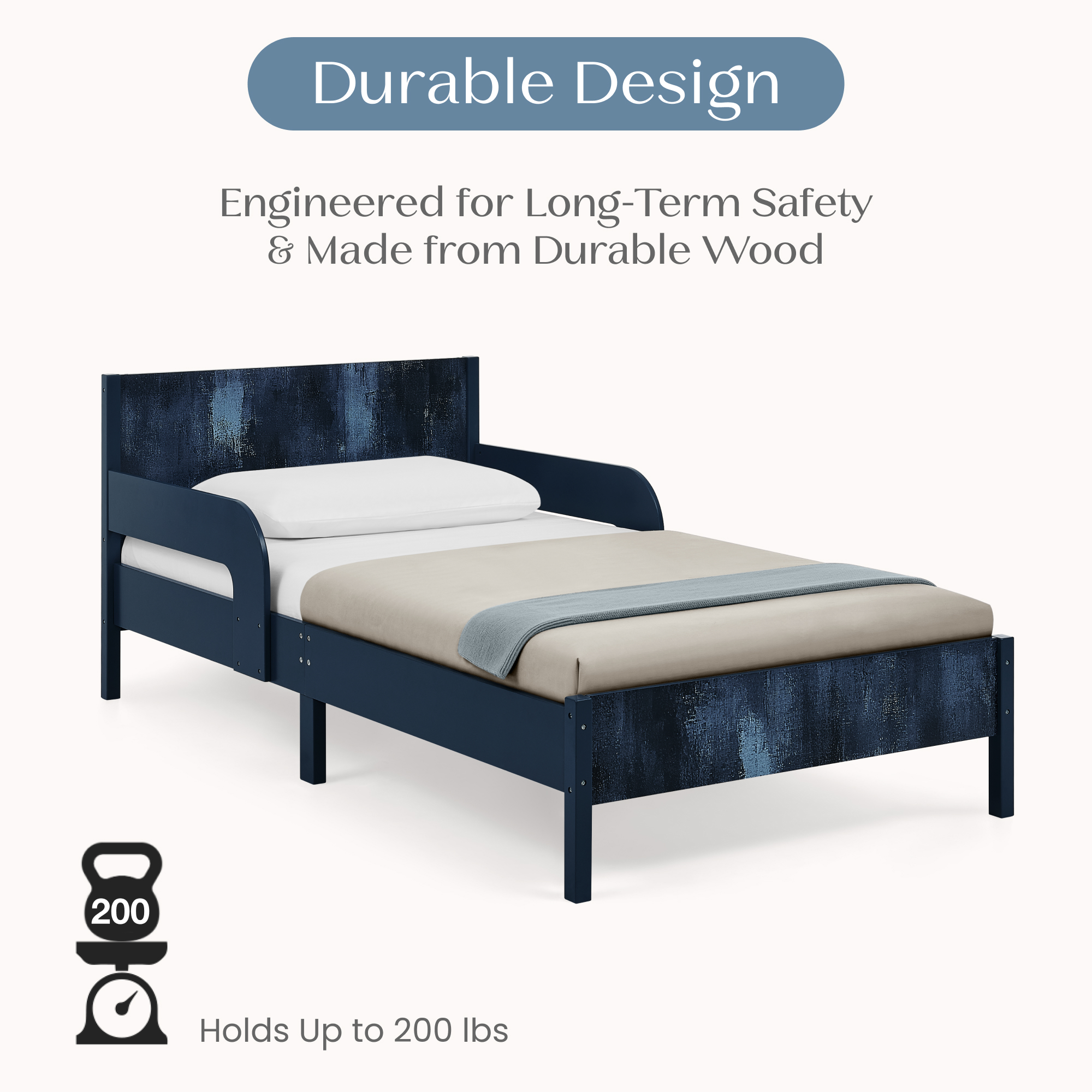 Bb81542gn 1729 wood twin bed navy callout 104
