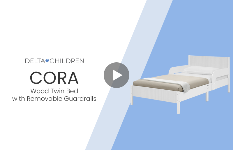 Bb81542gn cora wood twin bed video mobile