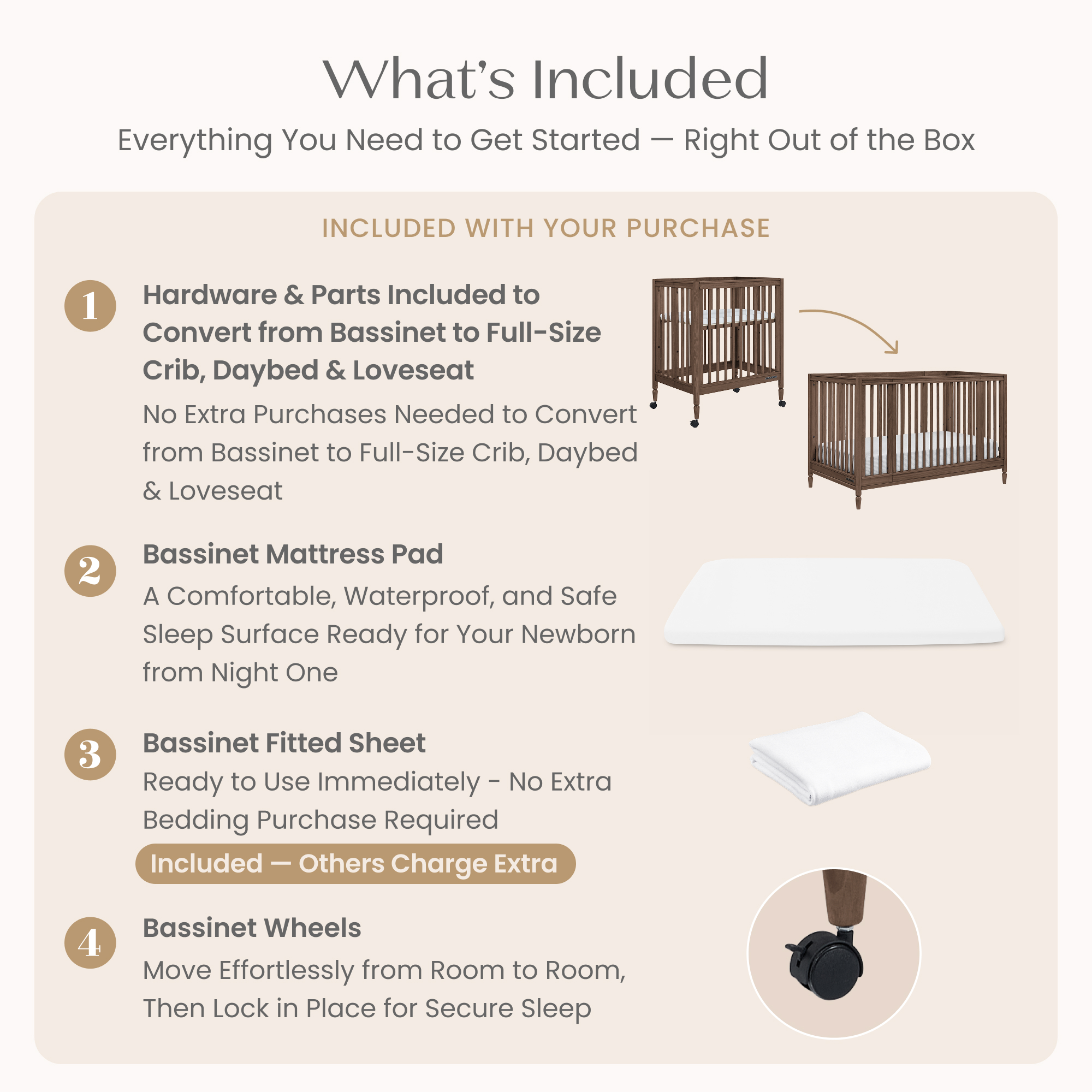 W213790 1526 jalen 9in1 crib teak brown callout 110