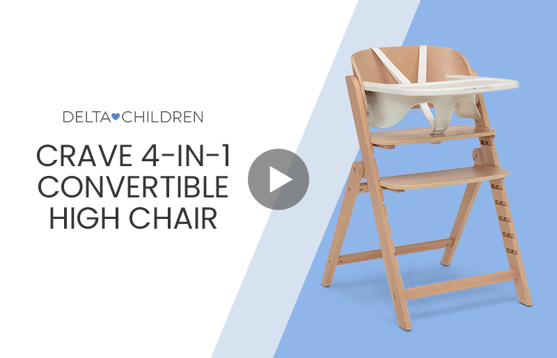 24635 160 crave 4 in 1 convertible high chair video mob