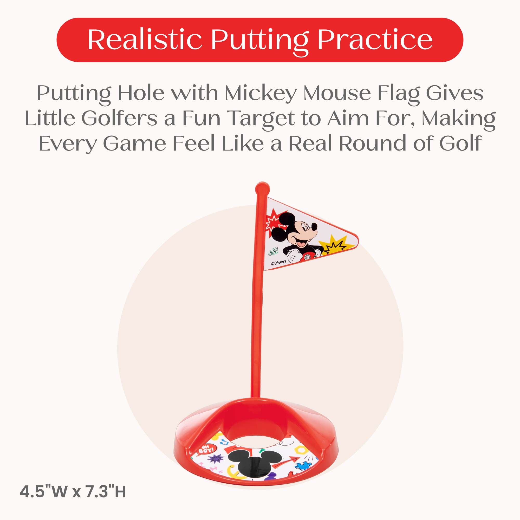 Ty80194mm 1054 golf set suitcase mickey callout 105