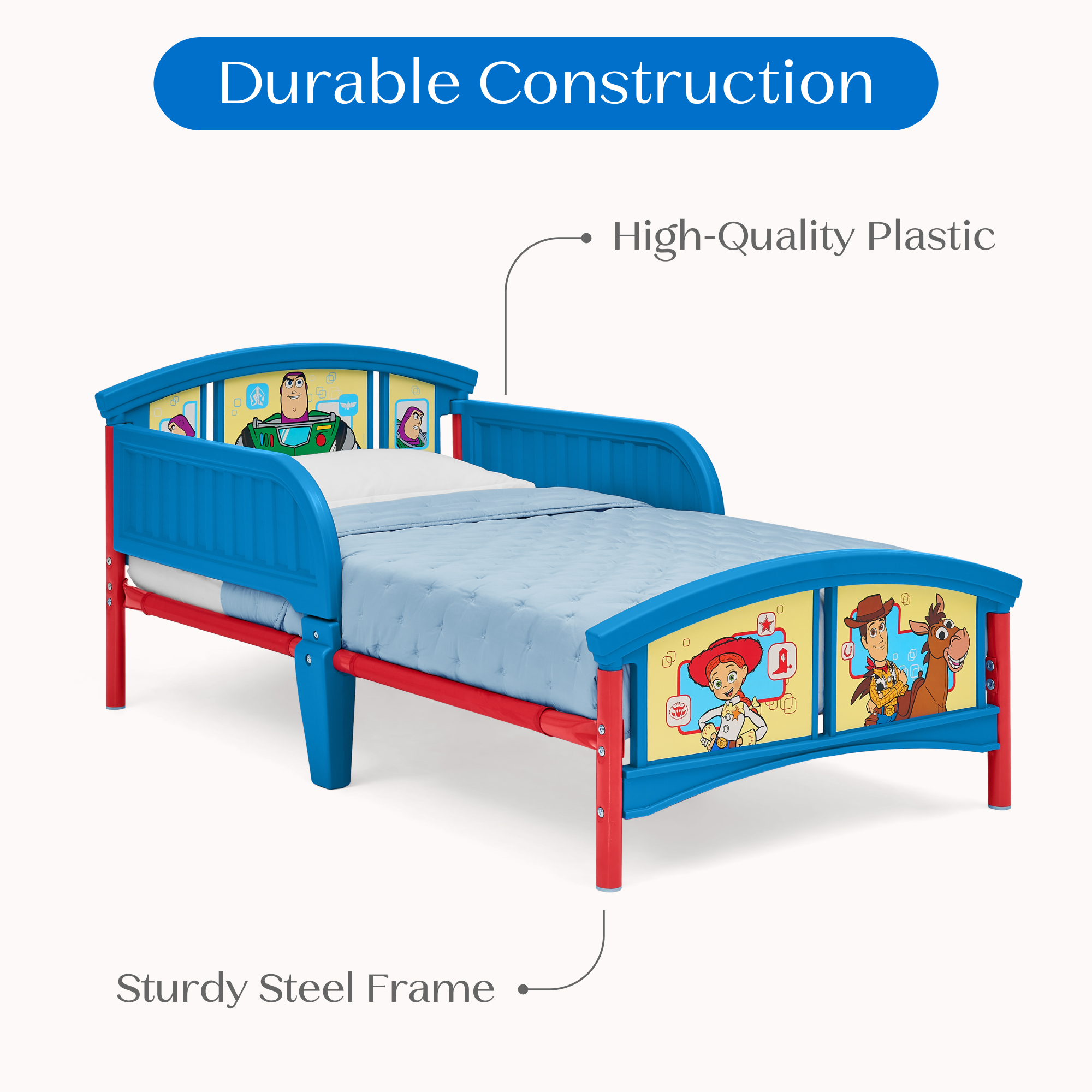 Bb81509ty 1096 plastic metal toddler bed toy story callout 103