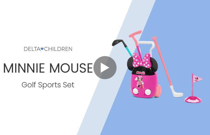 Ty80197mn 1020 minnie golf sports set video mobile