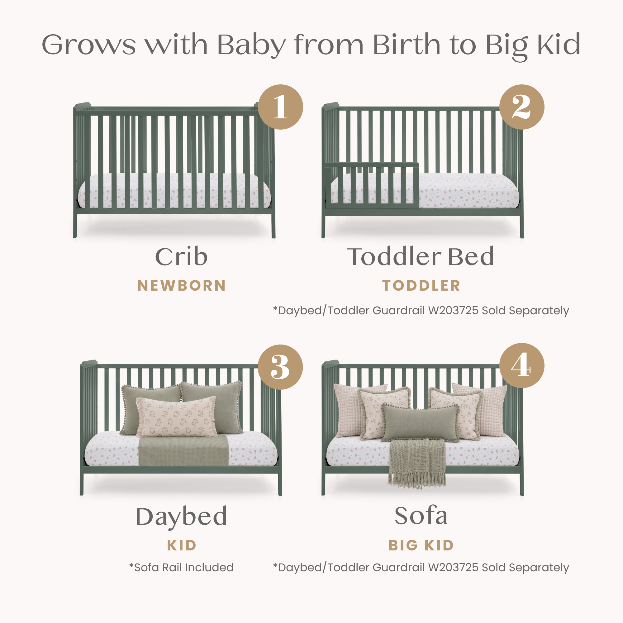 W213130 359 emmie 4in1 crib grassy glen callout 102