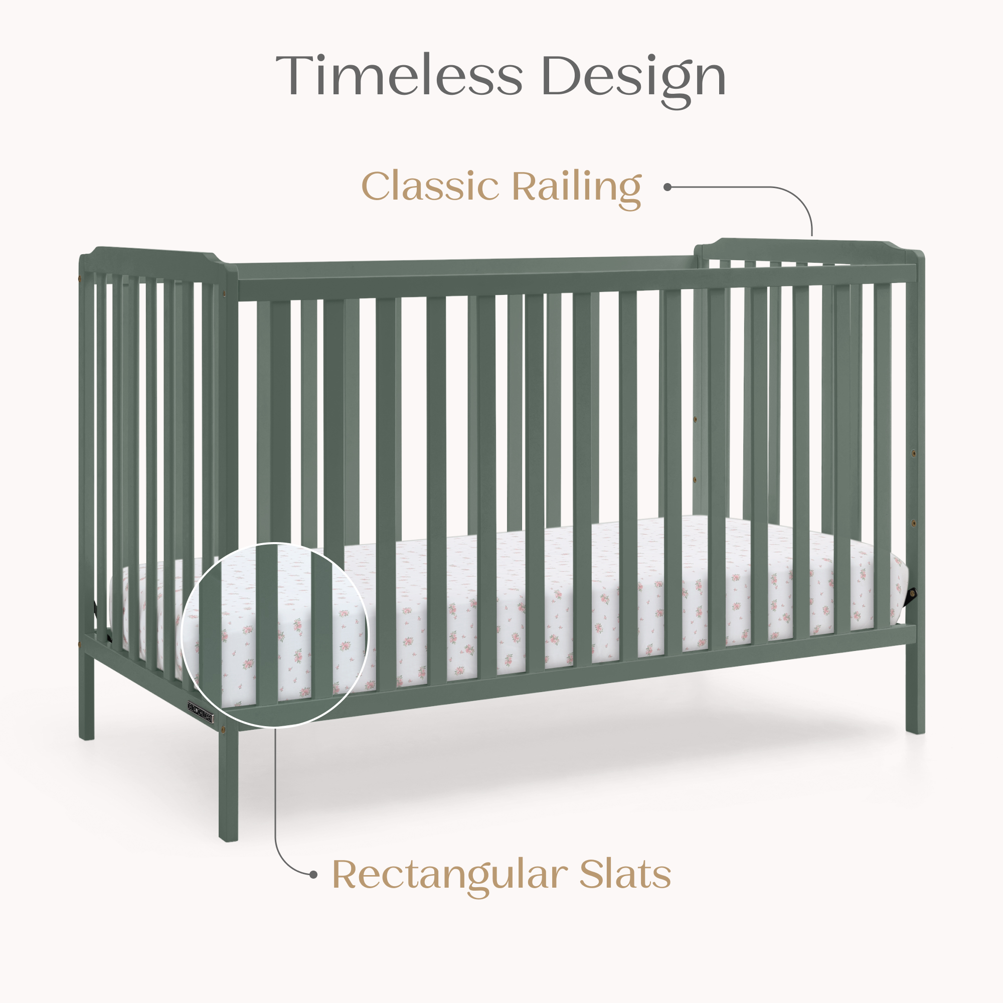 W213130 359 emmie 4in1 crib grassy glen callout 106