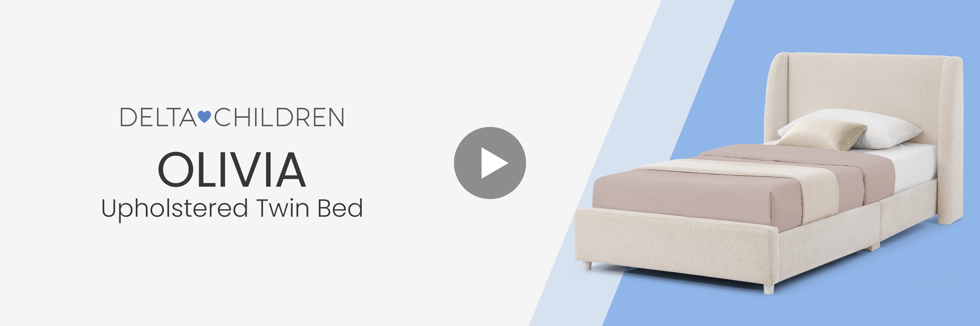 W193270 olivia upholstered twin bed video web