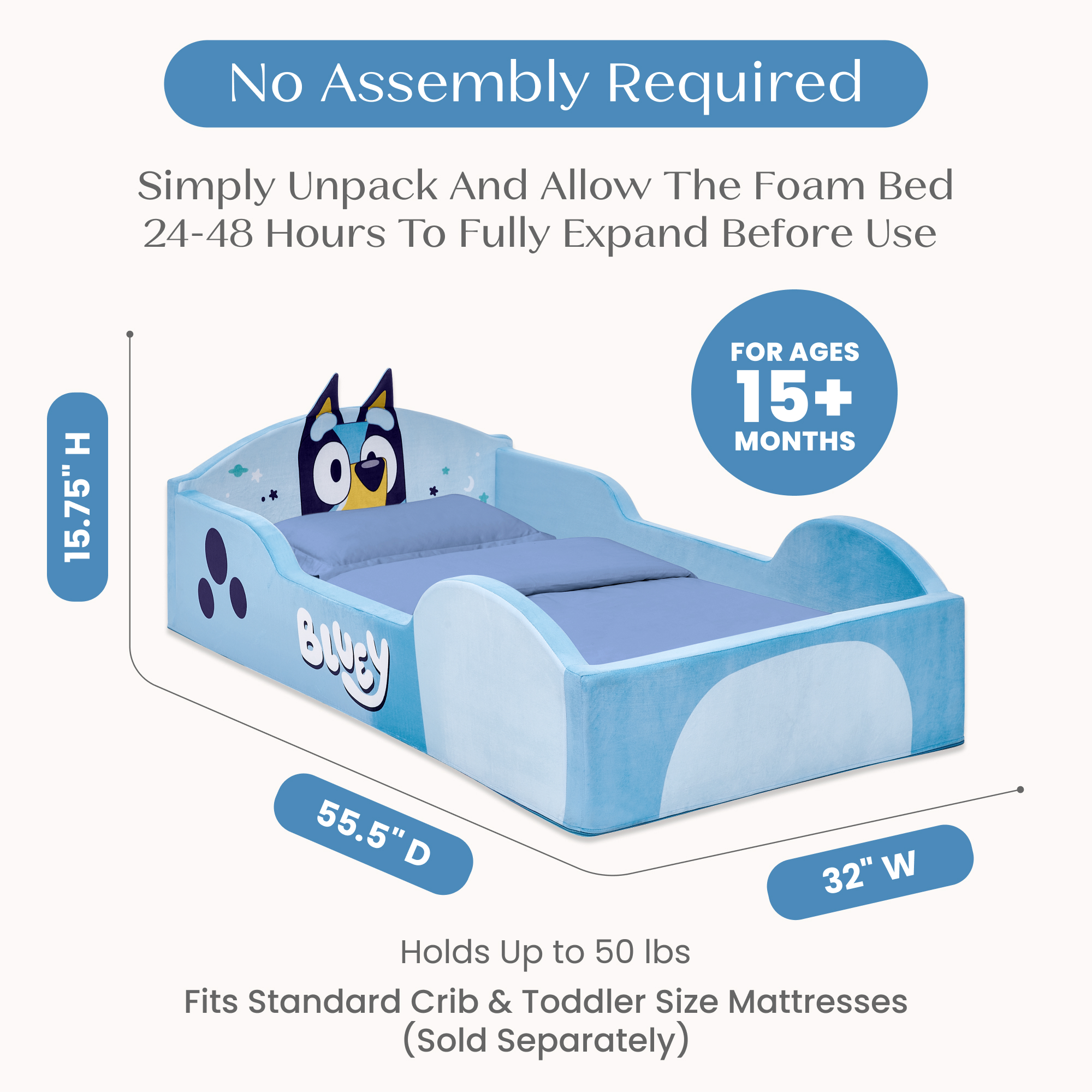 Bb81557bu 1077 foam bed bluey callout 104