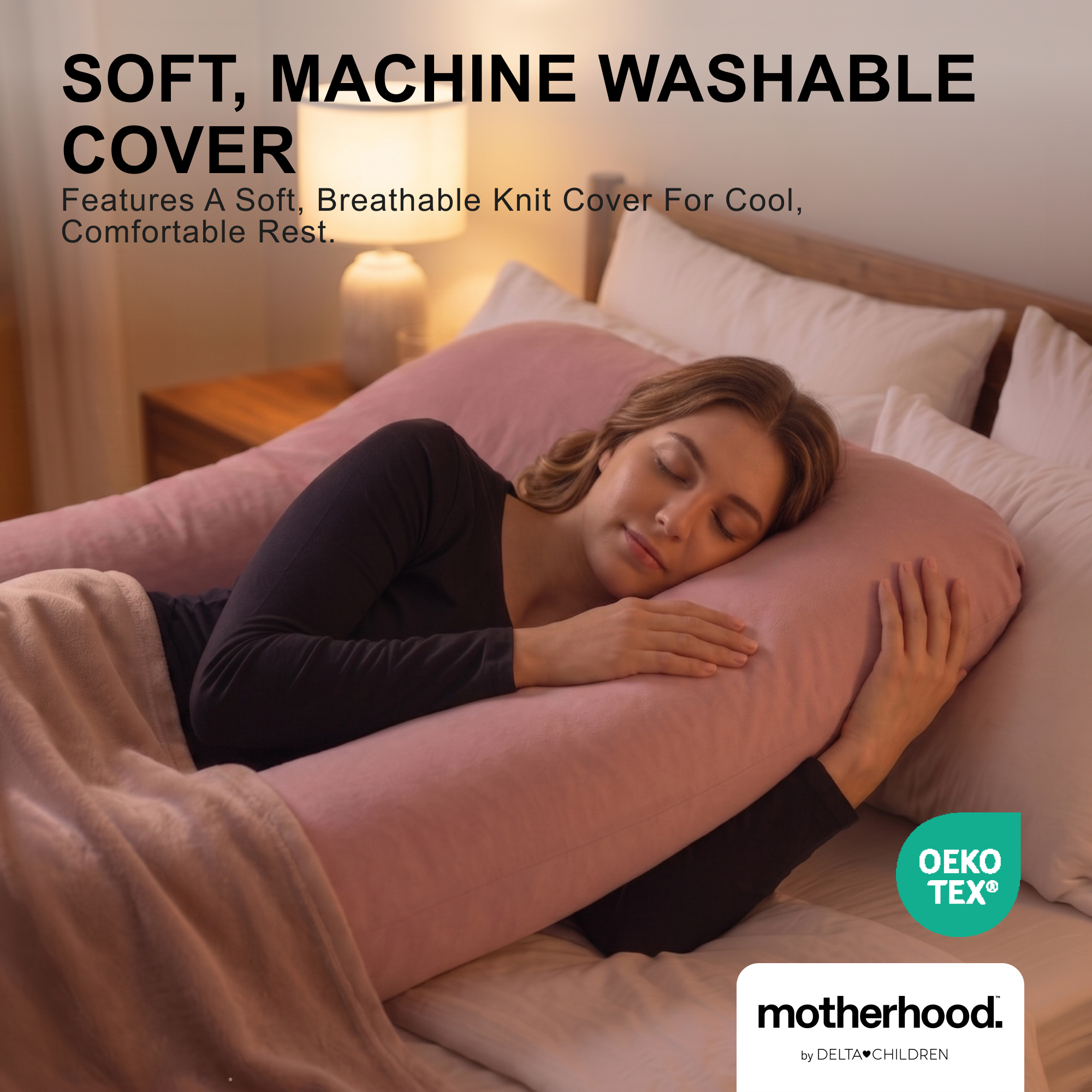 P70666 6666 no motherhood ushaped pillow pink callout 106