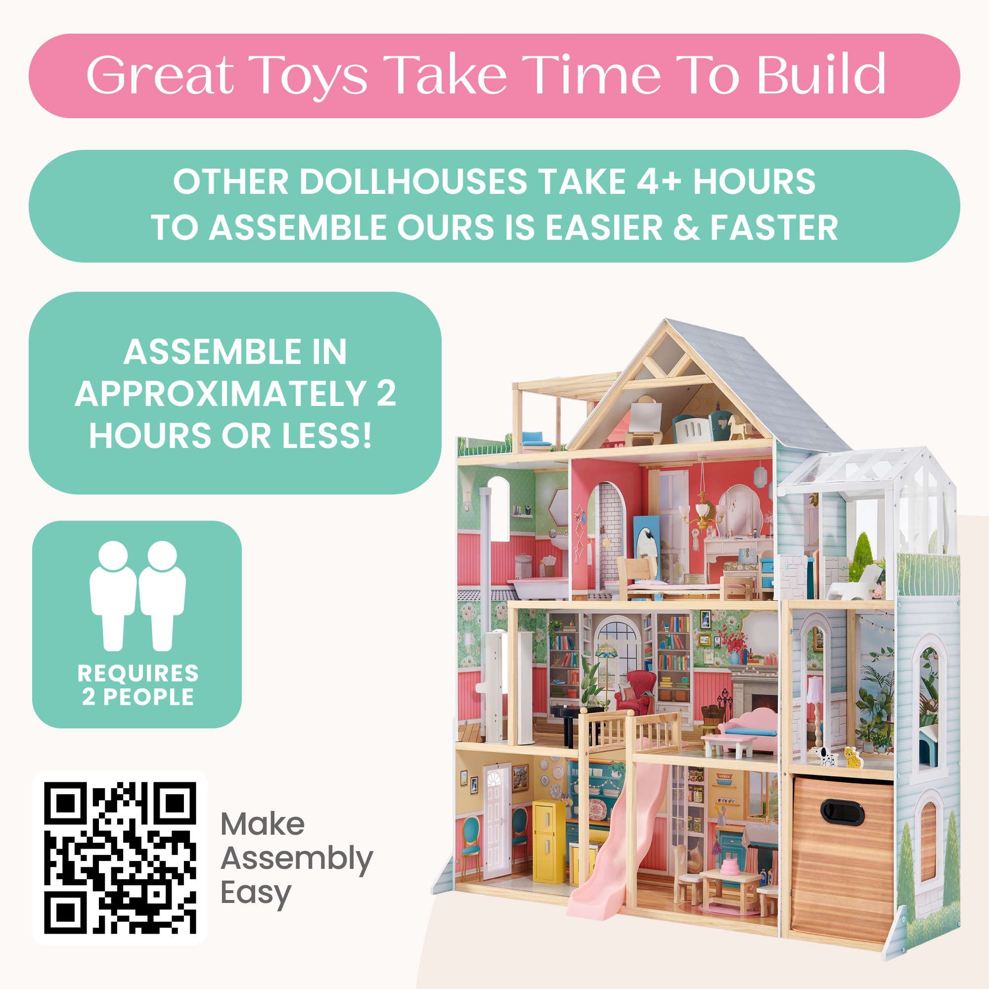 Dh86588gn 1741 dollhouse country mansion callout 107