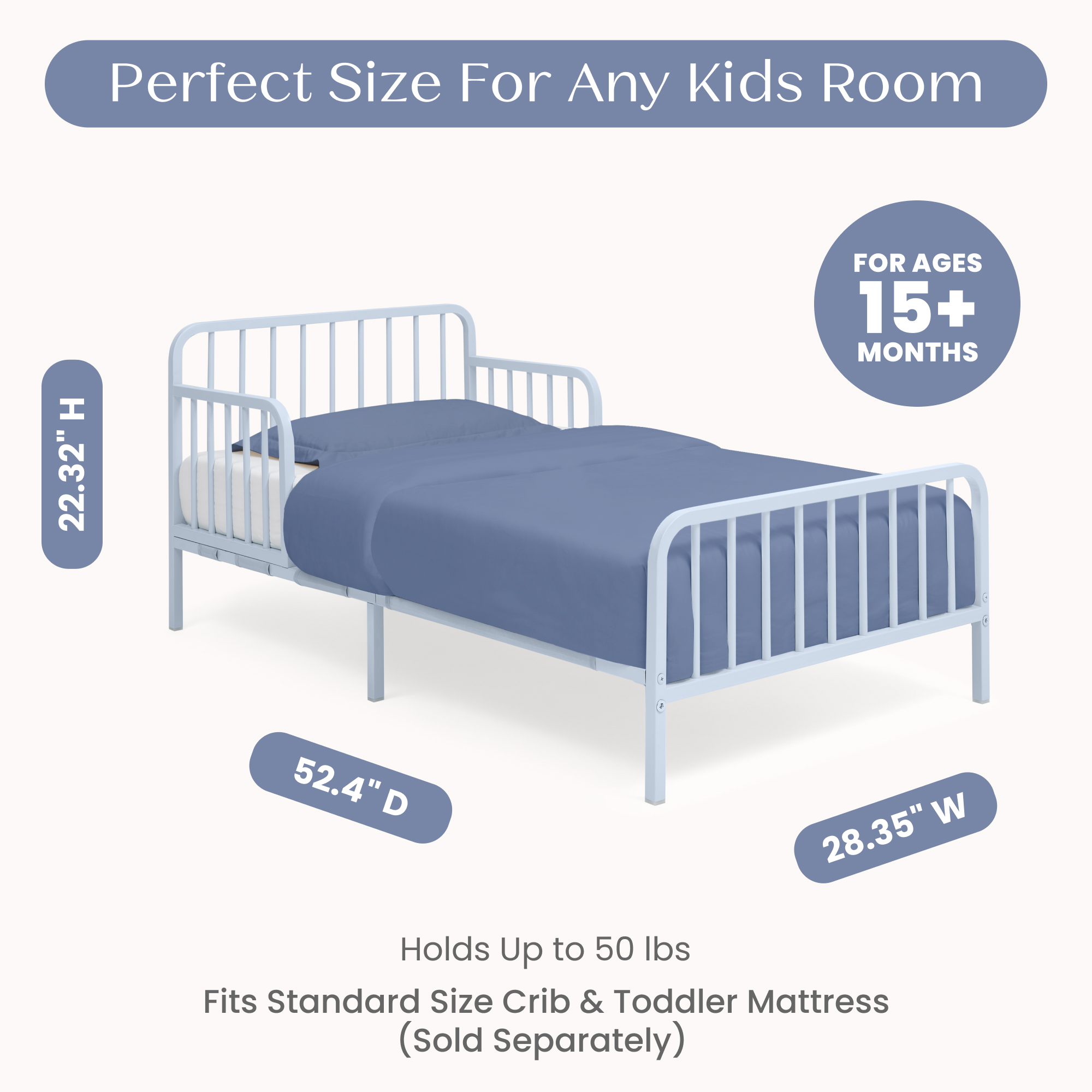 Bb81562gn 1773 metal spindle bed blue callout 104