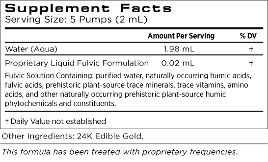 Supplement Fact Box Supplement Fact Box