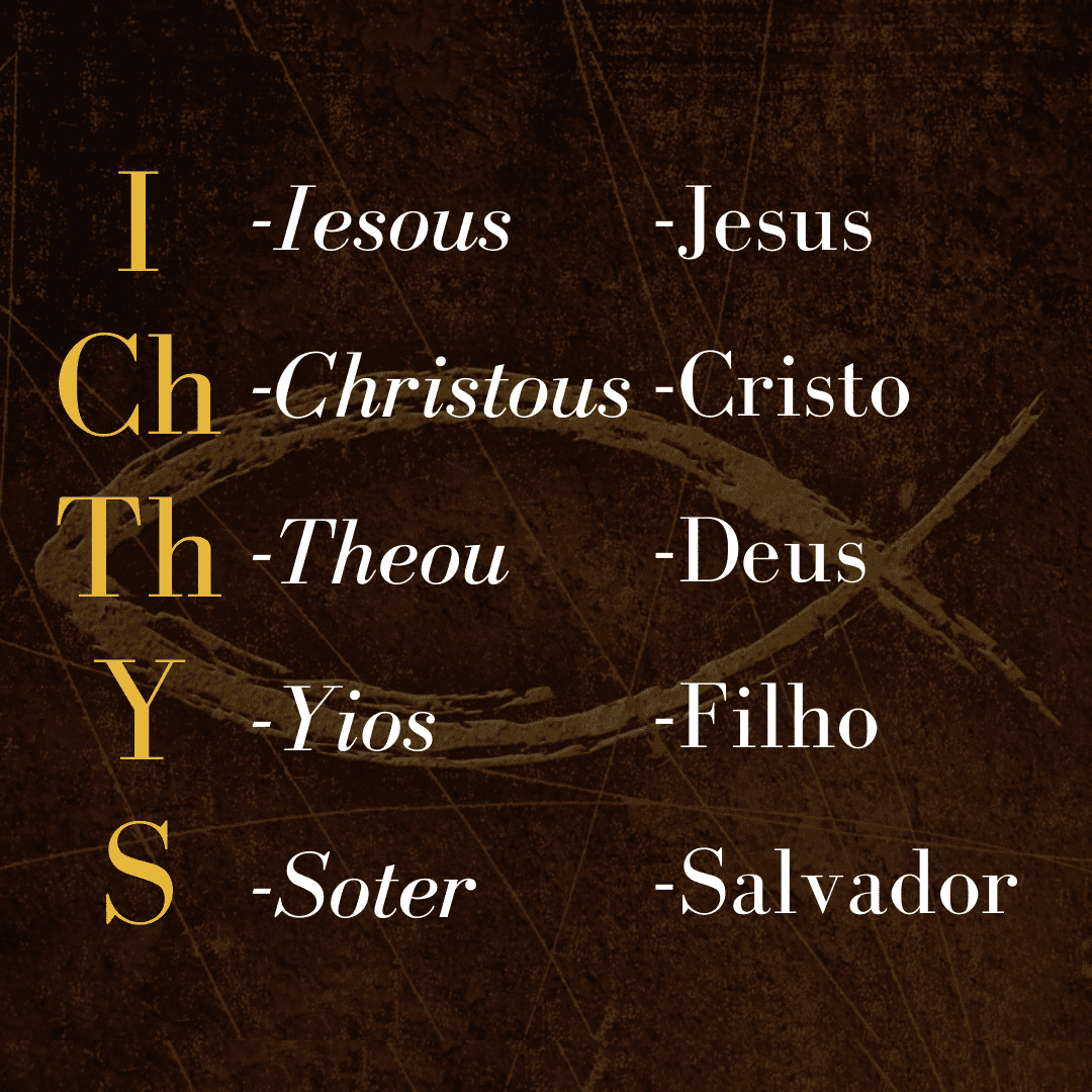 Colar “Ichthys” - Peixe Sagrado Colar “Ichthys” - Peixe Sagrado