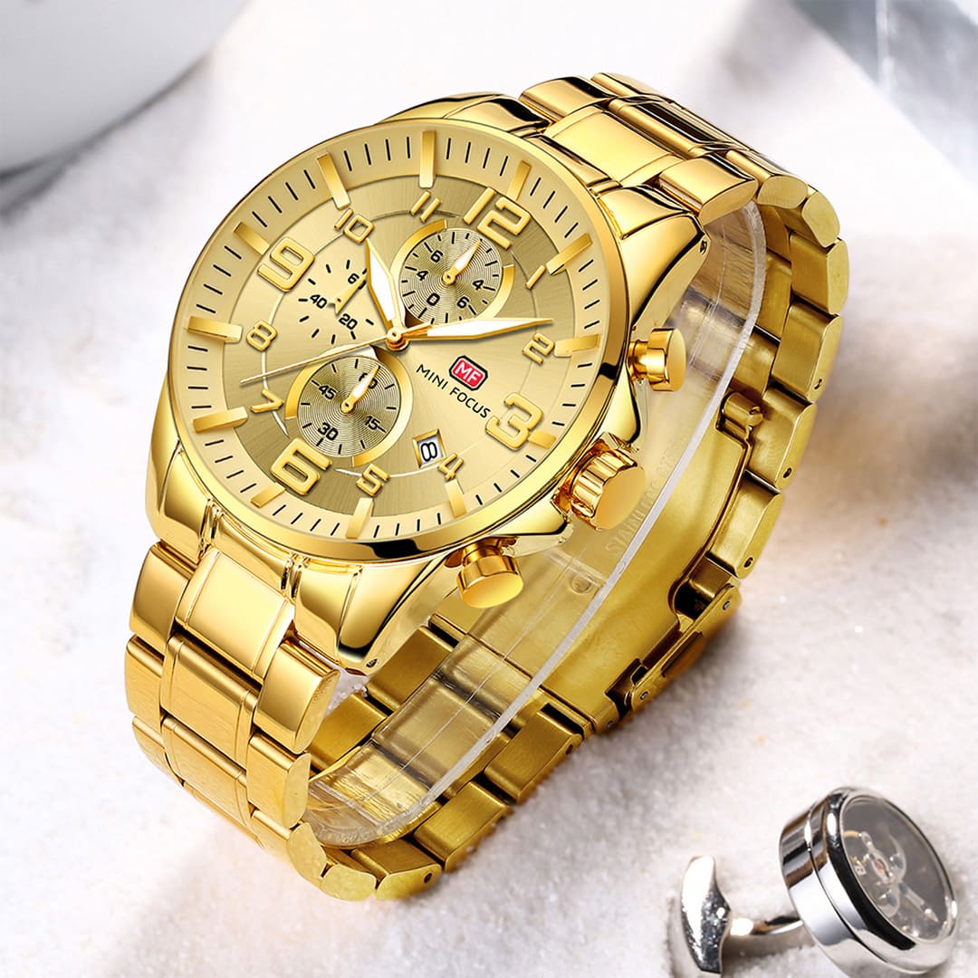 relógio dourado masculino de luxo barato relógio dourado masculino de luxo barato