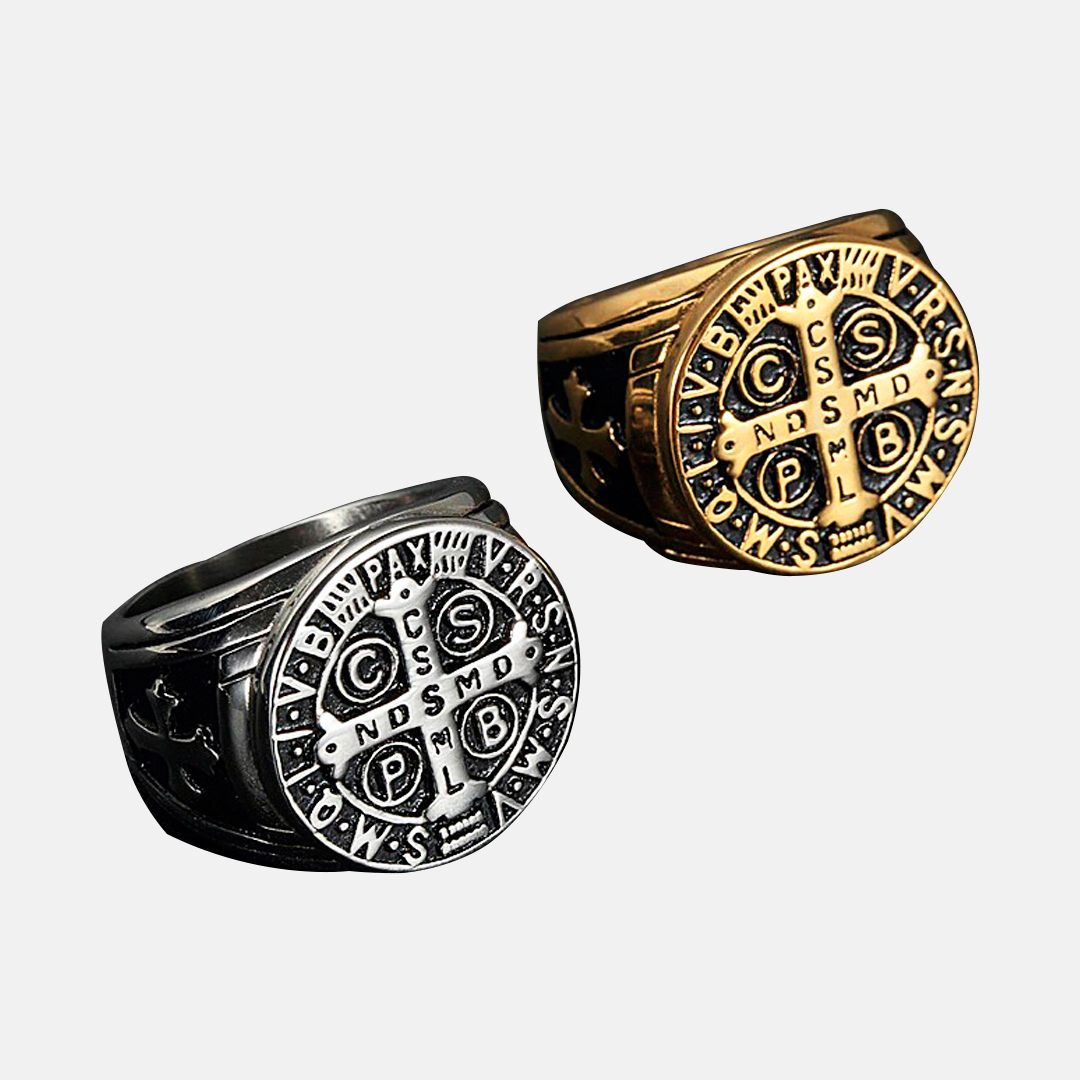 Anel Banhado a Ouro ou Prata Religioso Anel Banhado a Ouro ou Prata Religioso