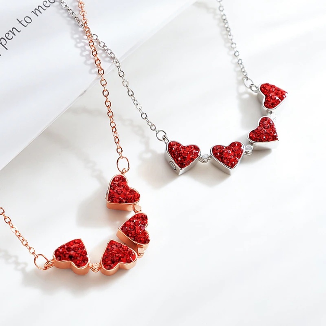 Colar Feminino Delicado Prata Ouro Rose Colar Feminino Delicado Prata Ouro Rose