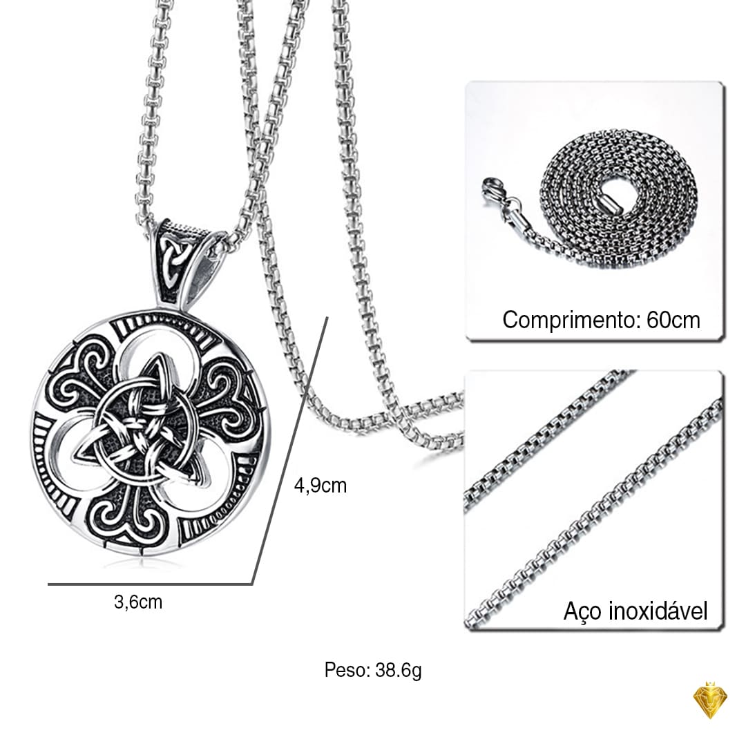 Triquetra, cultura celta, triquetra significado, viking, ragnar lothbrok, vikings, dark, música celta, amuleto, amuletos de proteção, corrente masculina, pingente masculino, pingente masculino prata, corrente masculina grossa, corrente de prata masculina com pingente, colar masculino prata, colar masculino, símbolo do infinito